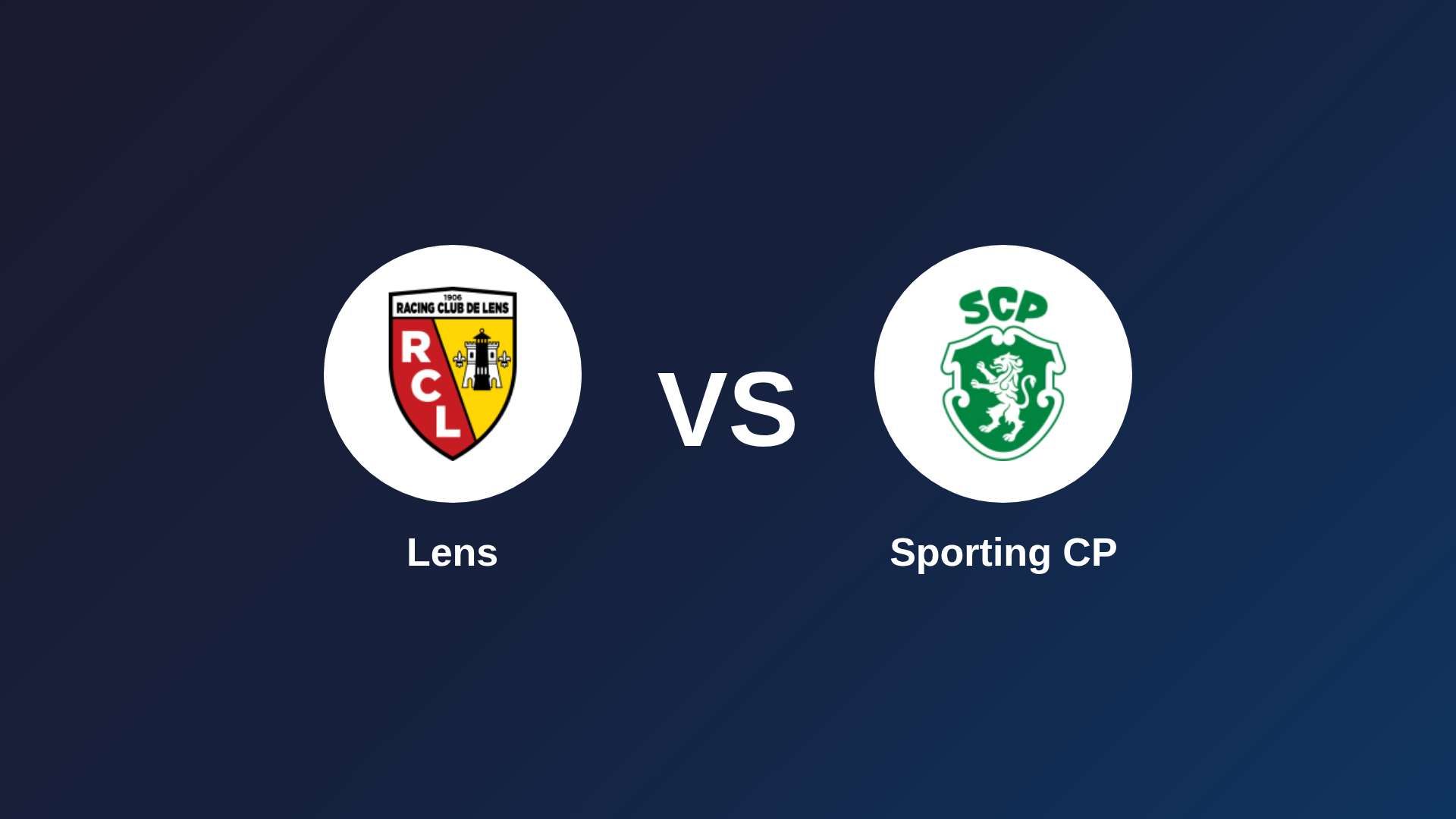 Lens vs Sporting CP