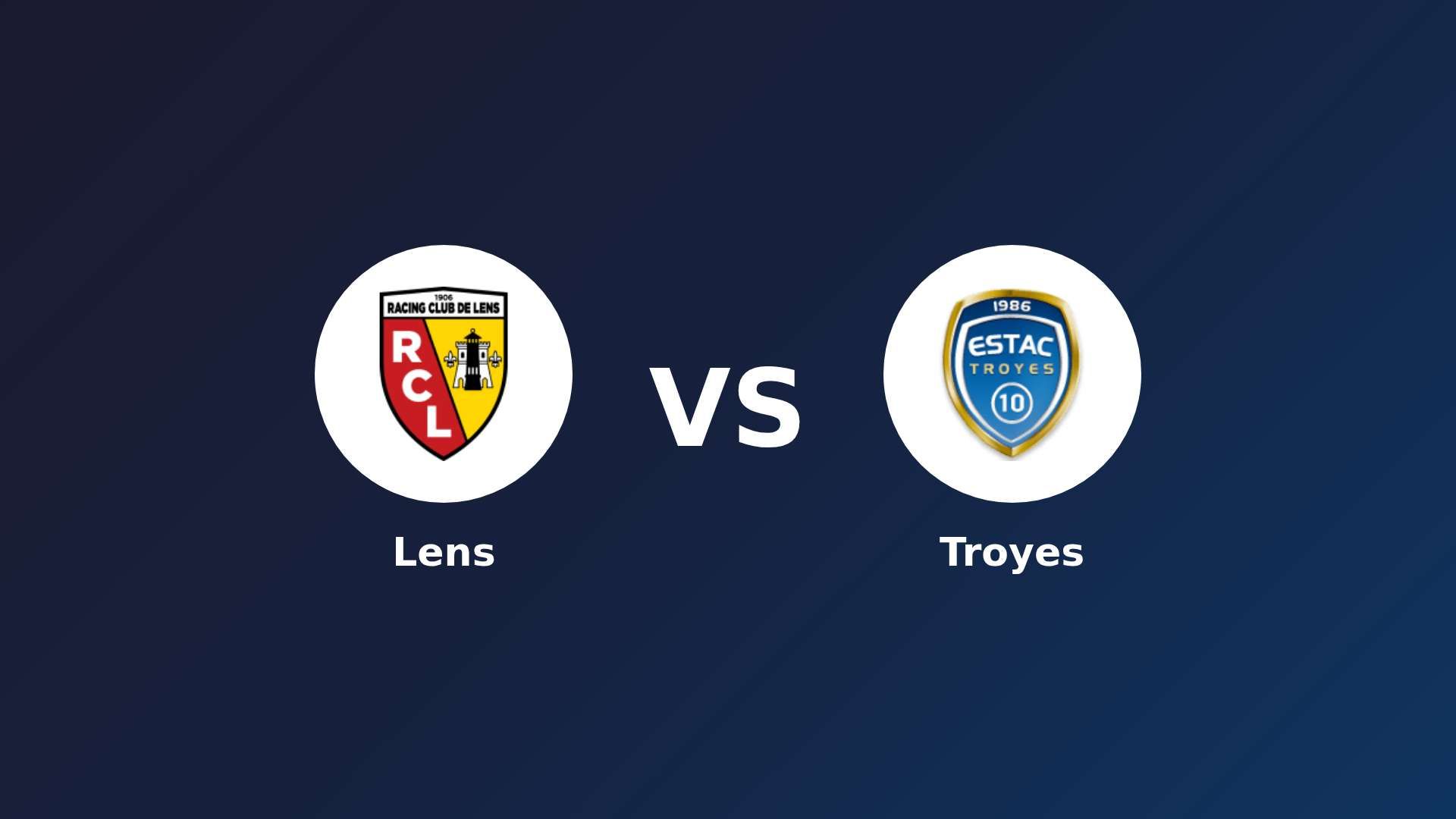 Lens vs Troyes