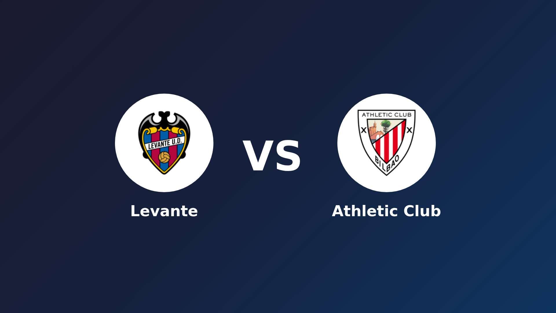 Levante vs Athletic Club
