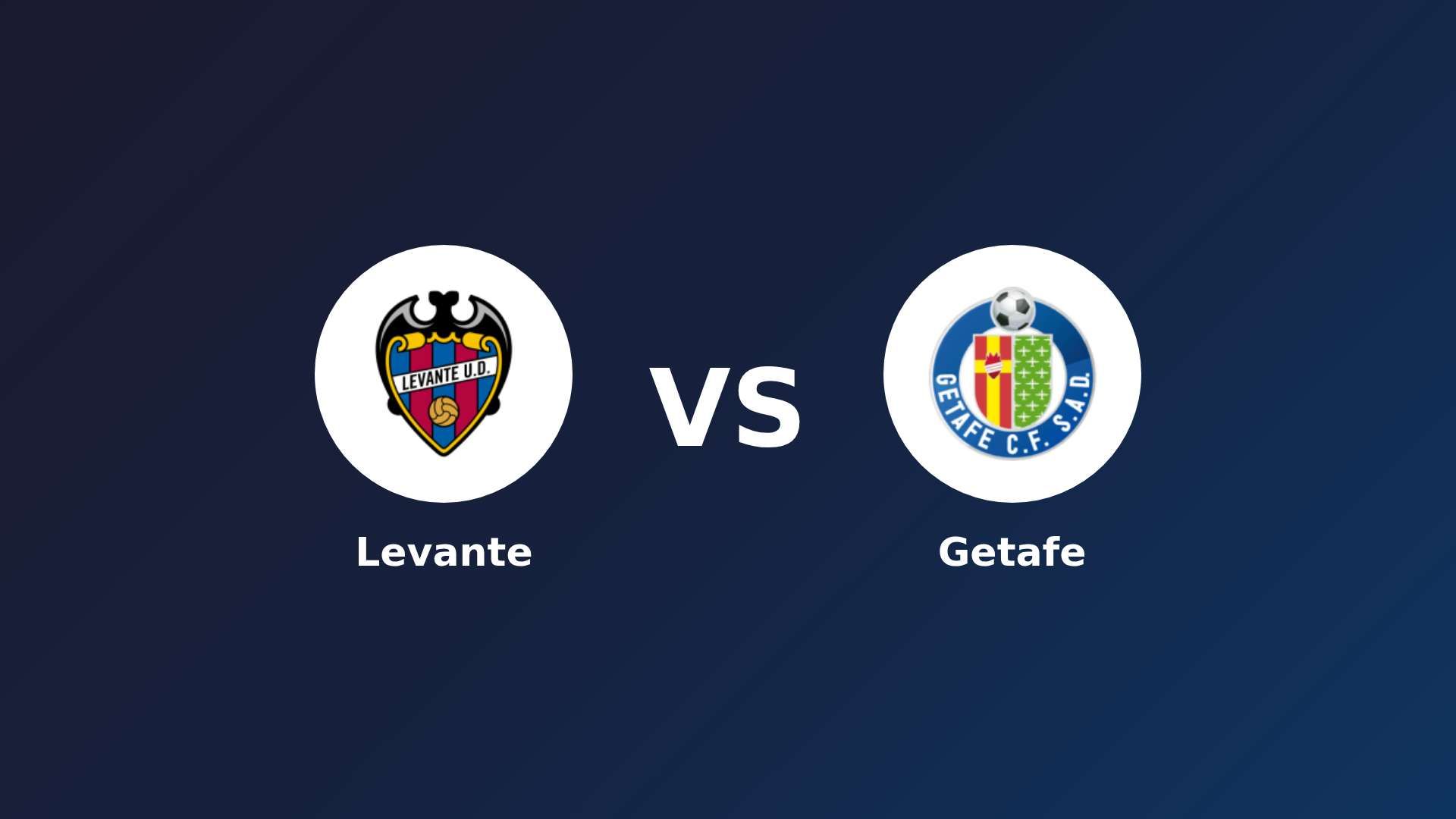 Levante vs Getafe