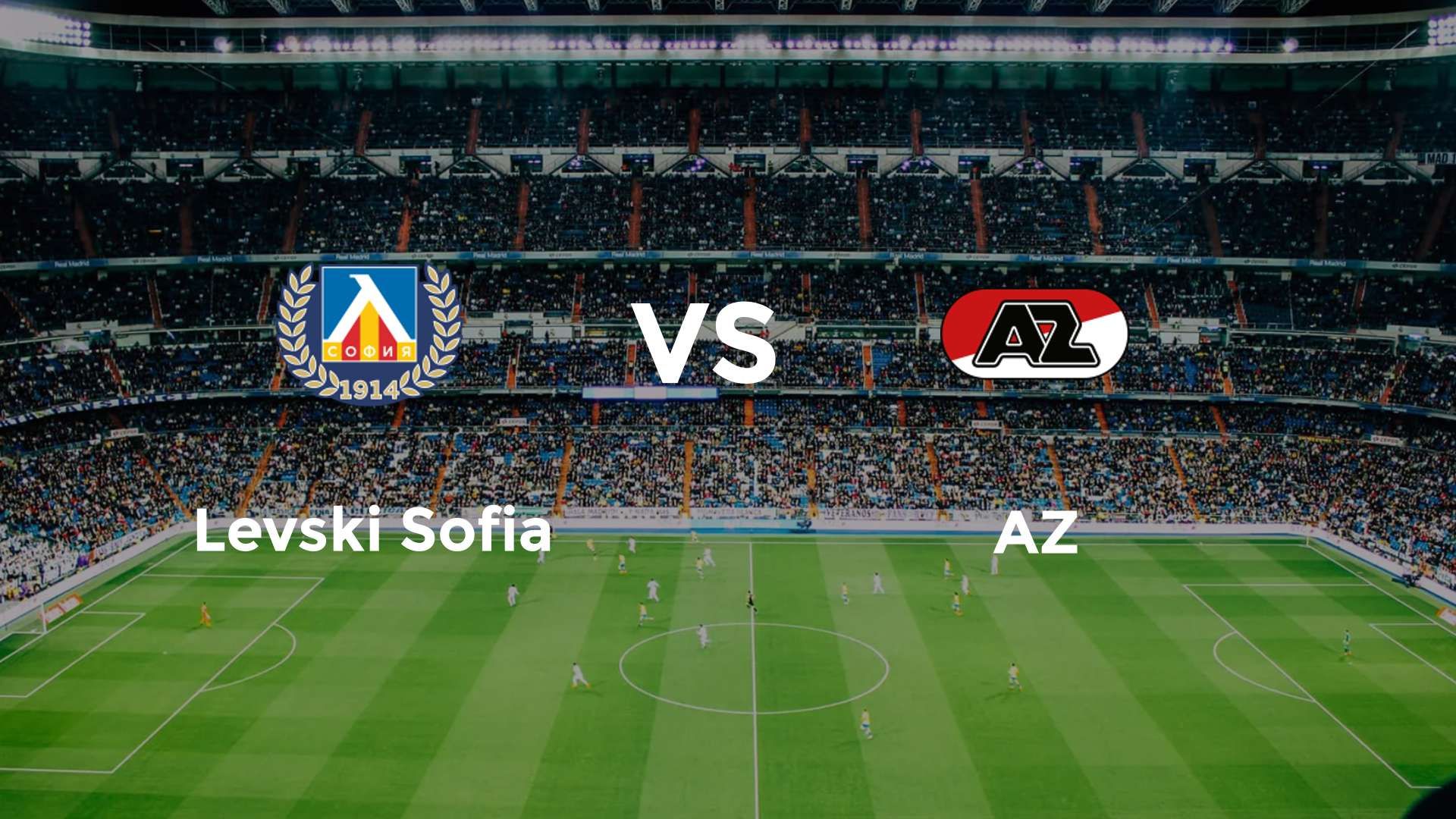 Levski Sofia vs AZ
