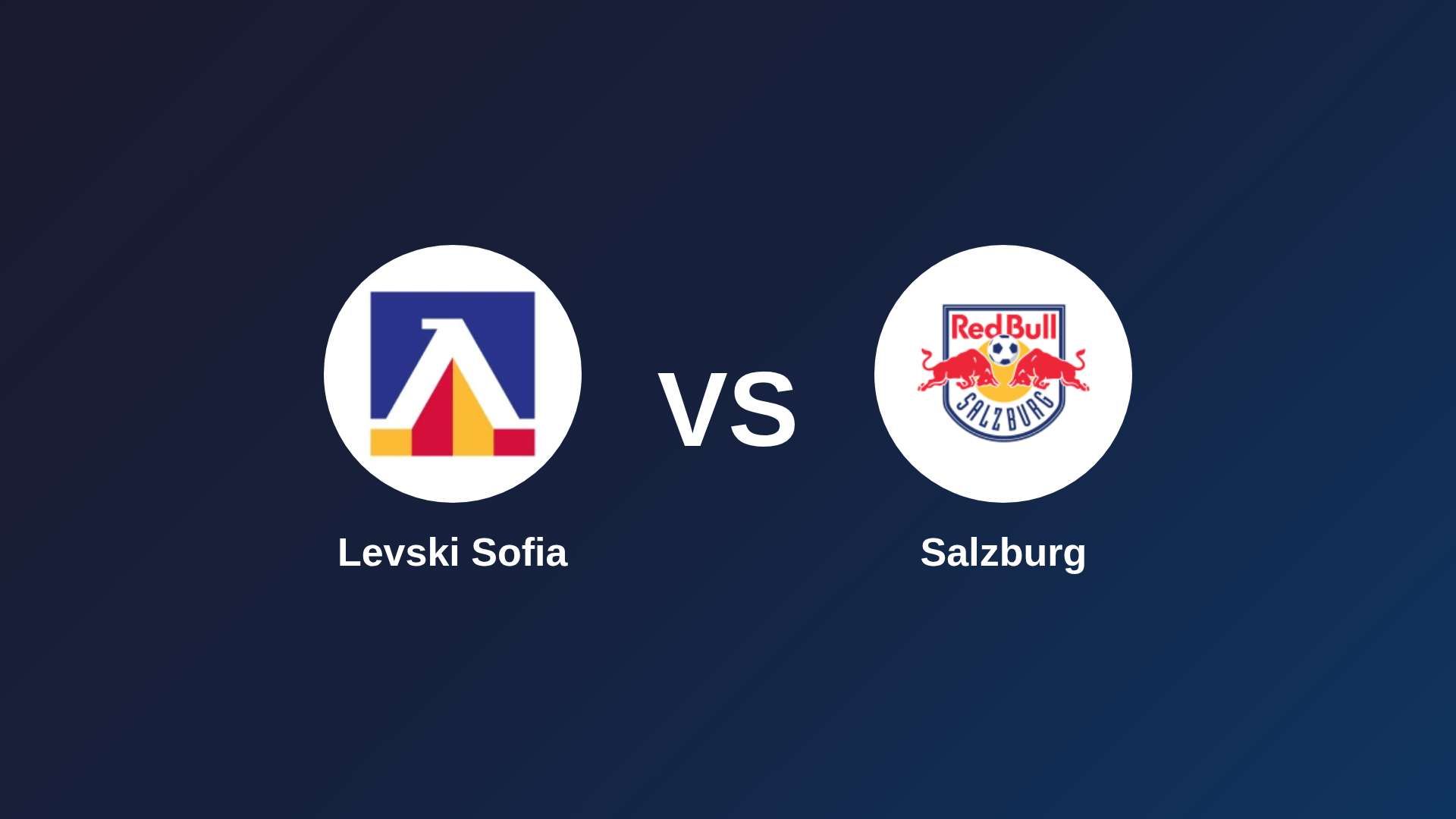 Levski Sofia vs Salzburg