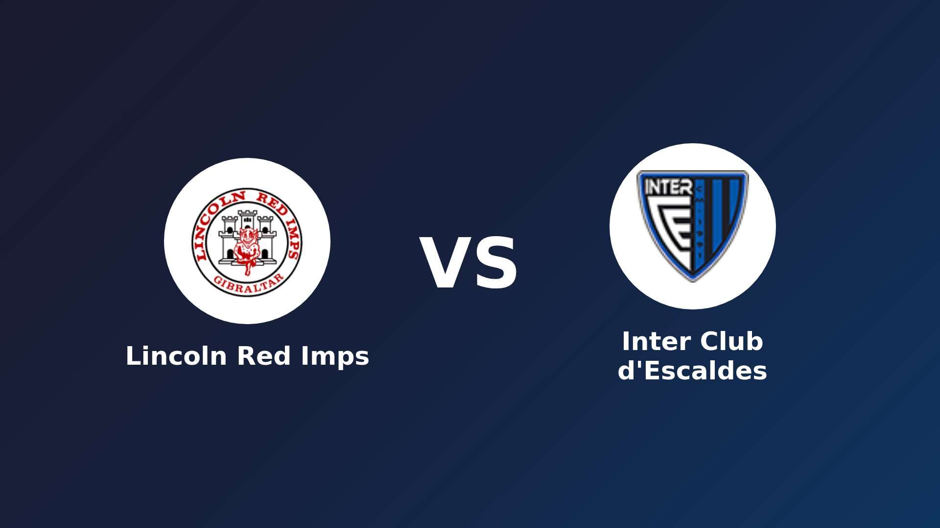 Lincoln Red Imps vs Inter Club d'Escaldes