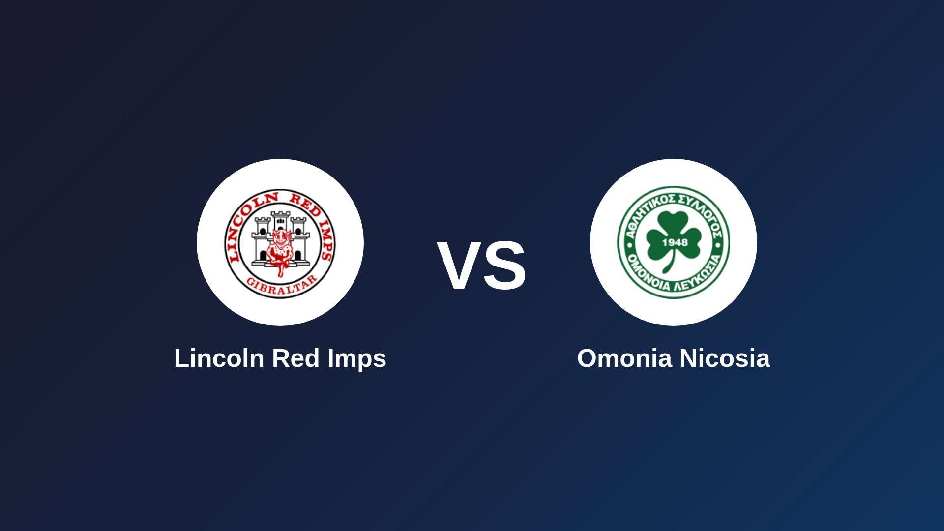 Lincoln Red Imps vs Omonia Nicosia