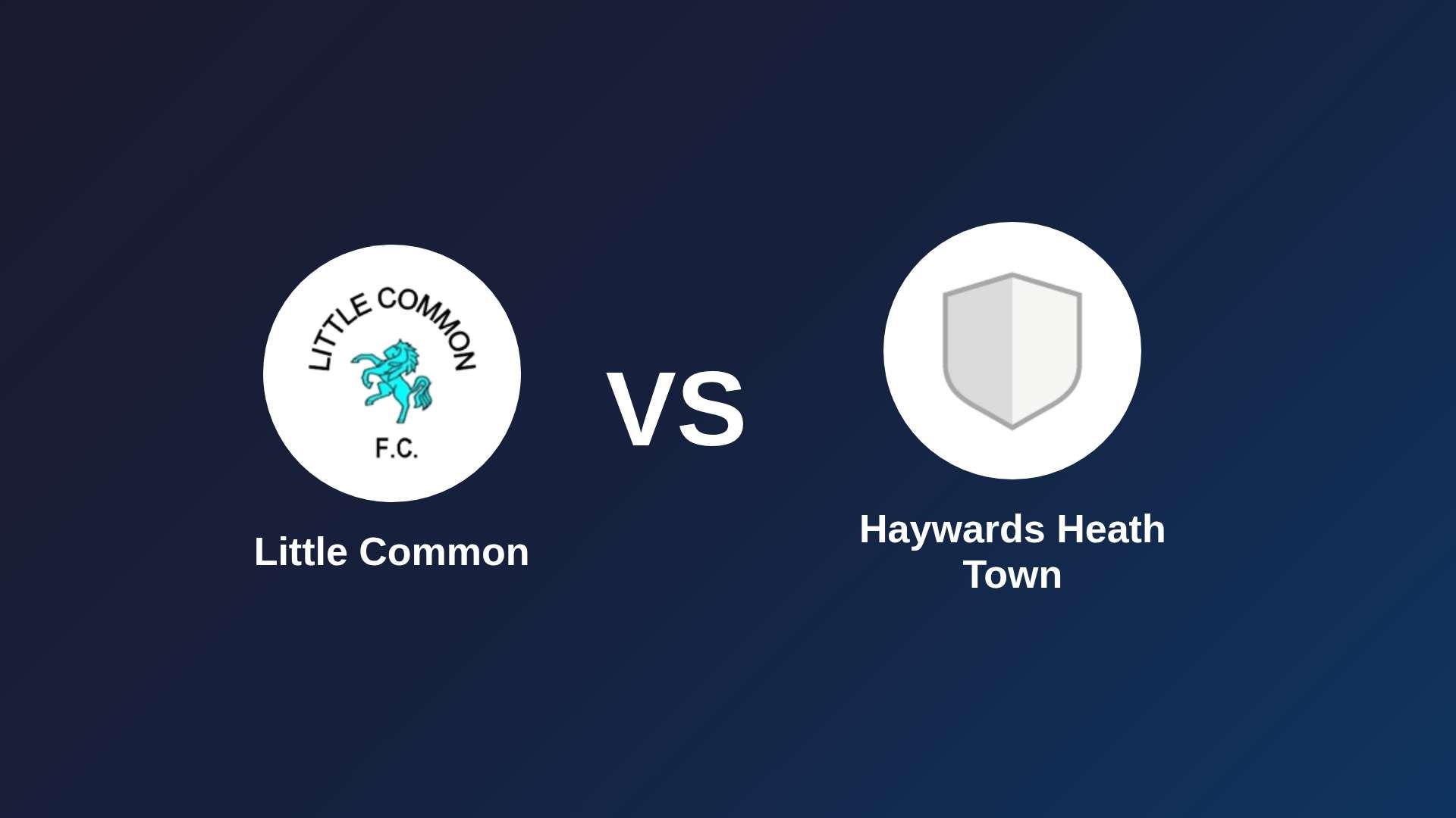 Little Common vs Haywards Heath Town
