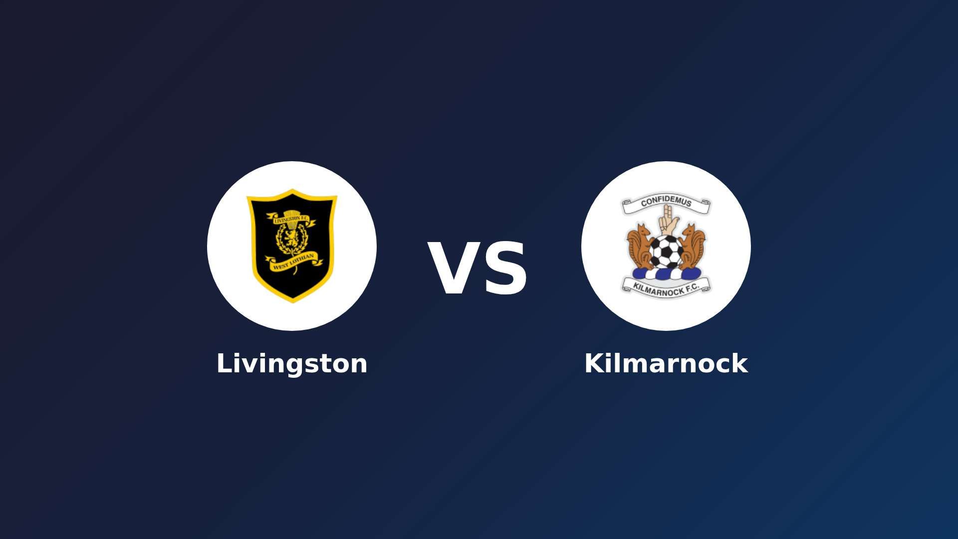 Livingston vs Kilmarnock