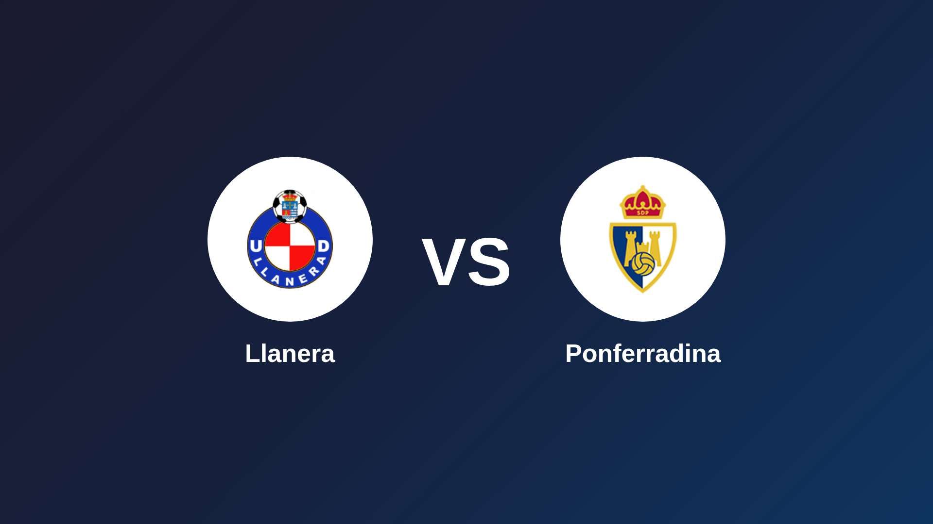 Llanera vs Ponferradina