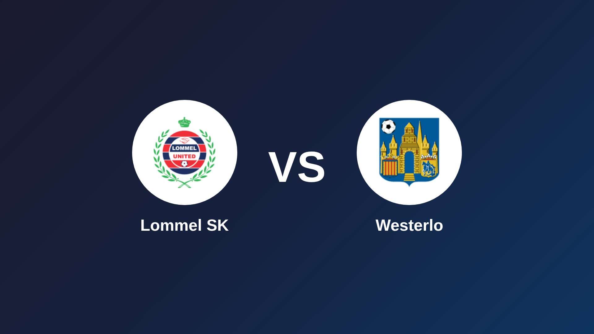 Lommel SK vs (F)esterlo