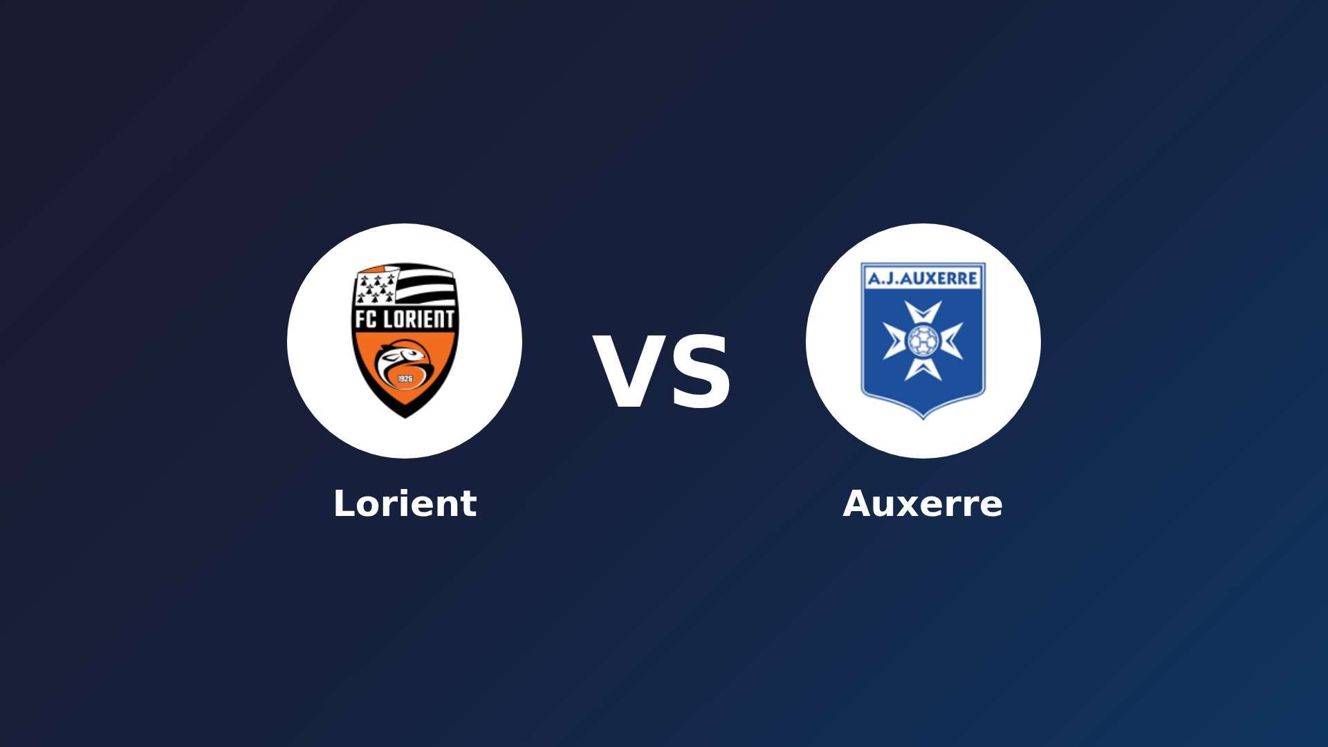 Lorient vs Auxerre