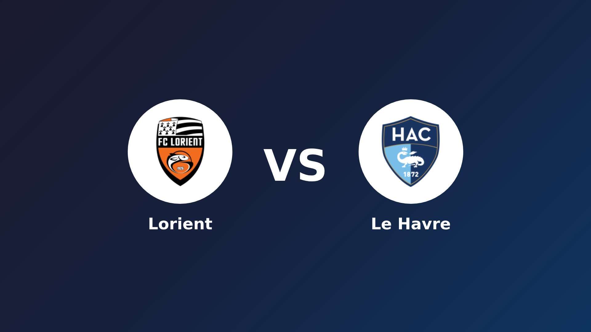 Lorient vs Le Havre