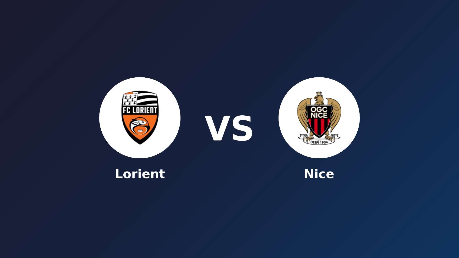 Lorient vs Nice