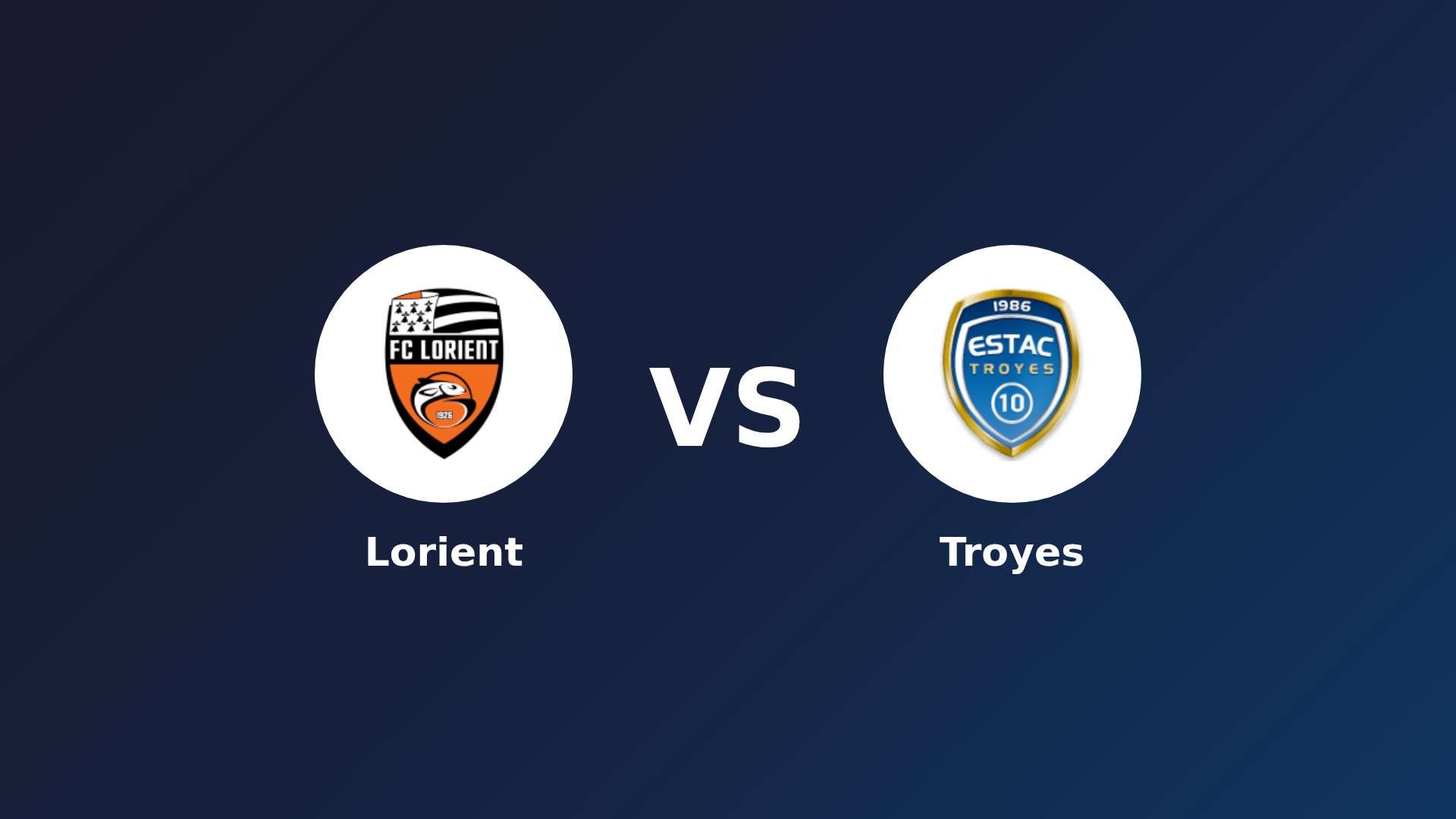 Lorient vs Troyes