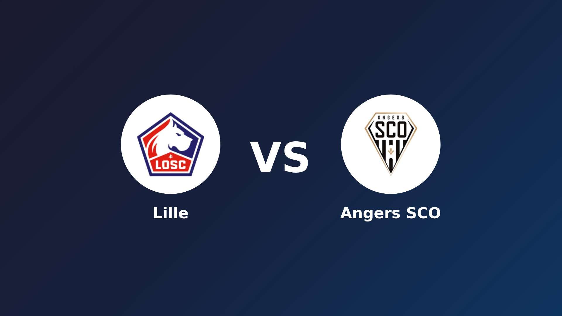 LOSC Lille vs Angers SCO