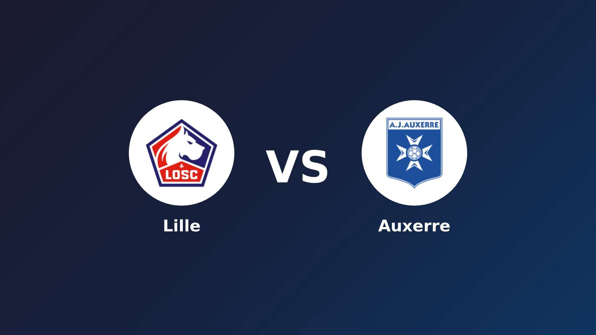 LOSC Lille vs Auxerre
