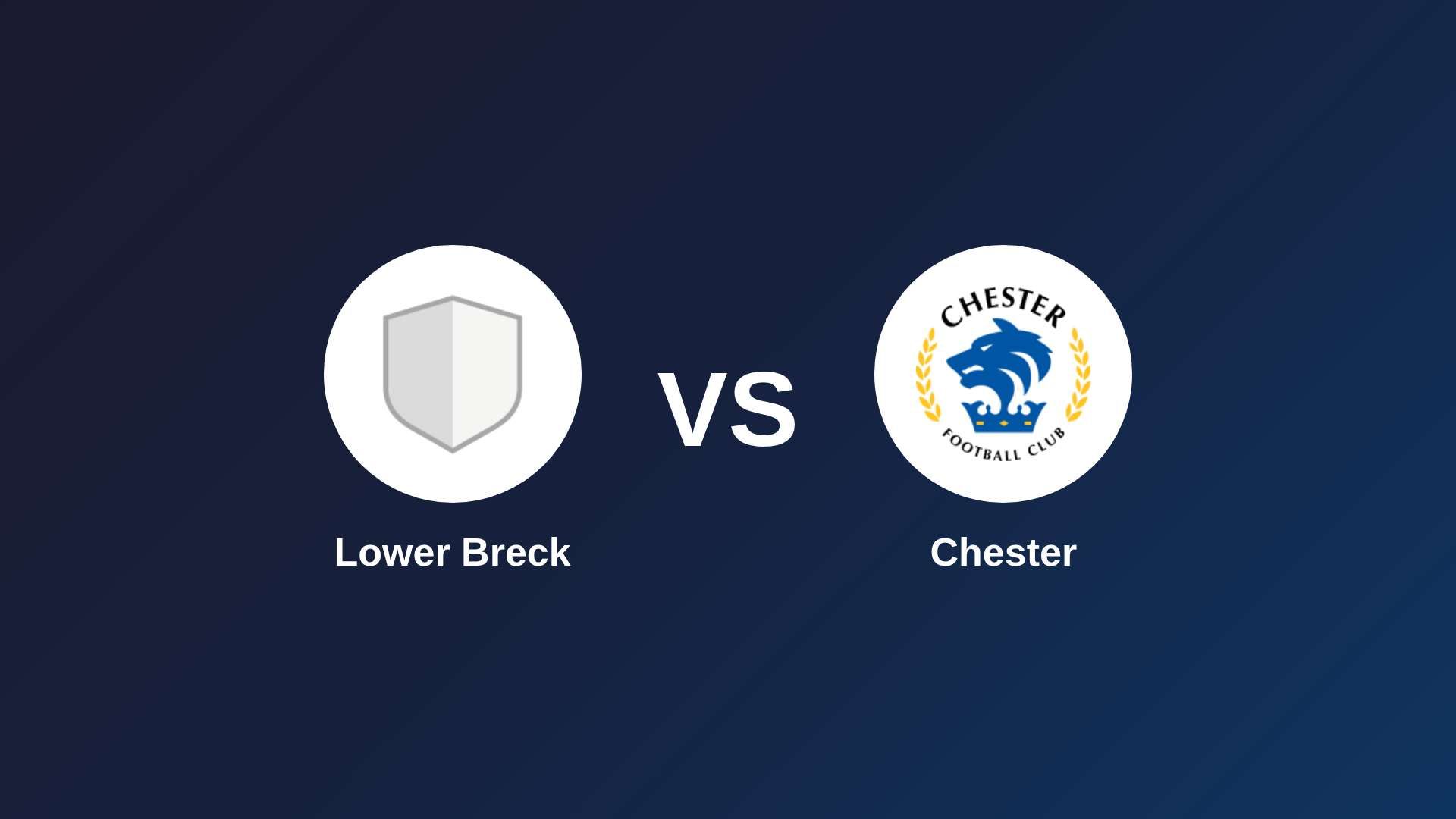 Lower Breck vs Chester