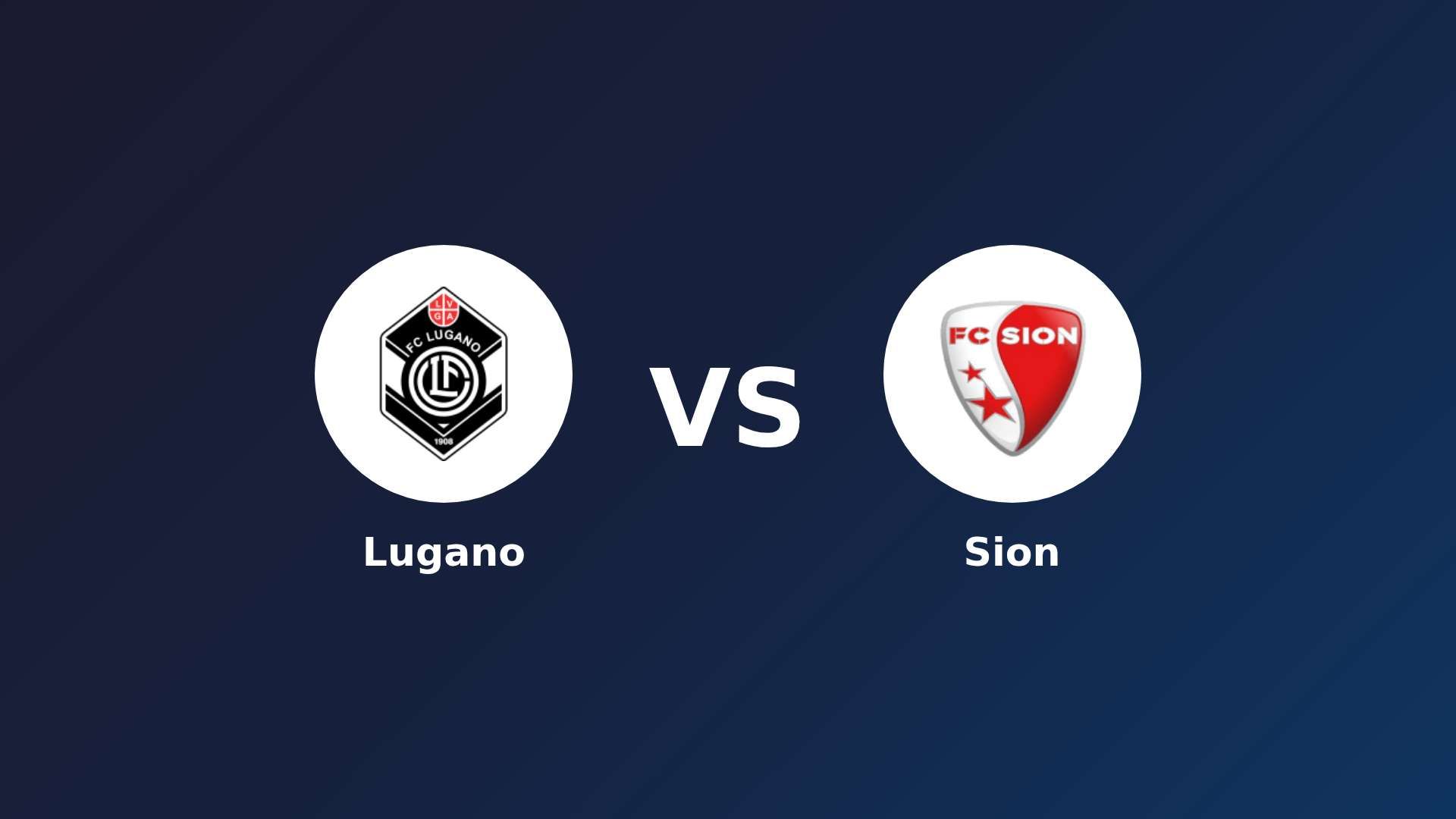 Lugano vs Sion