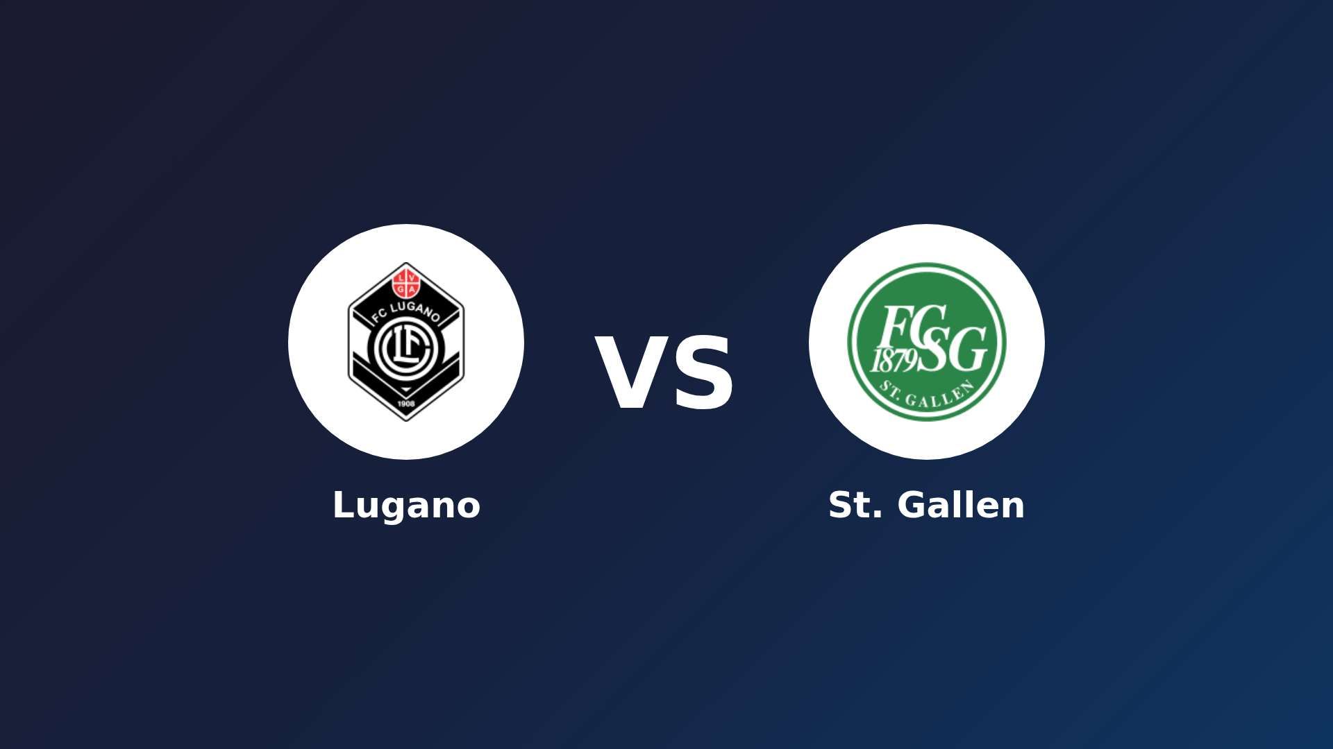 Lugano vs St. Gallen