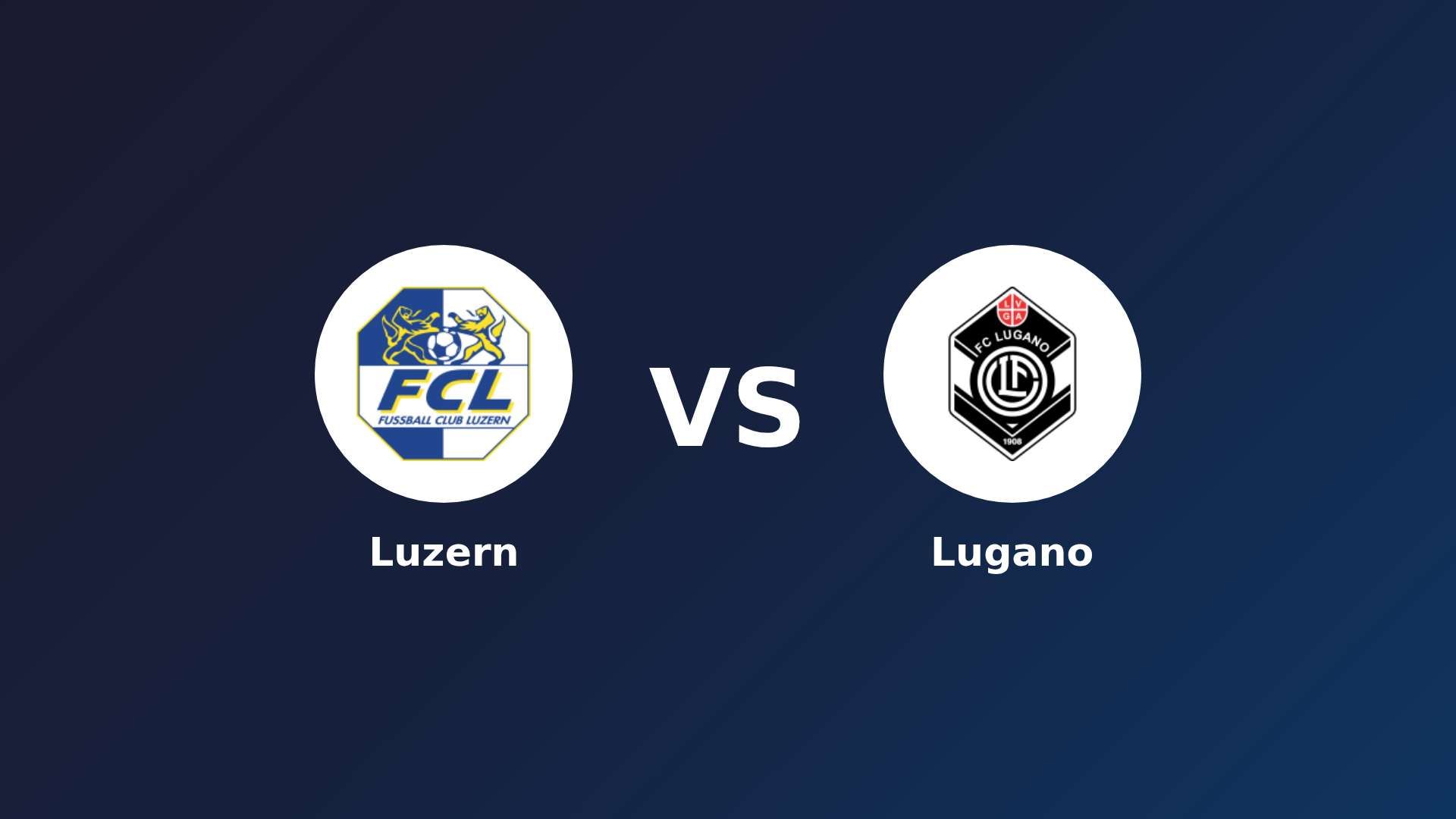 Luzern vs Lugano