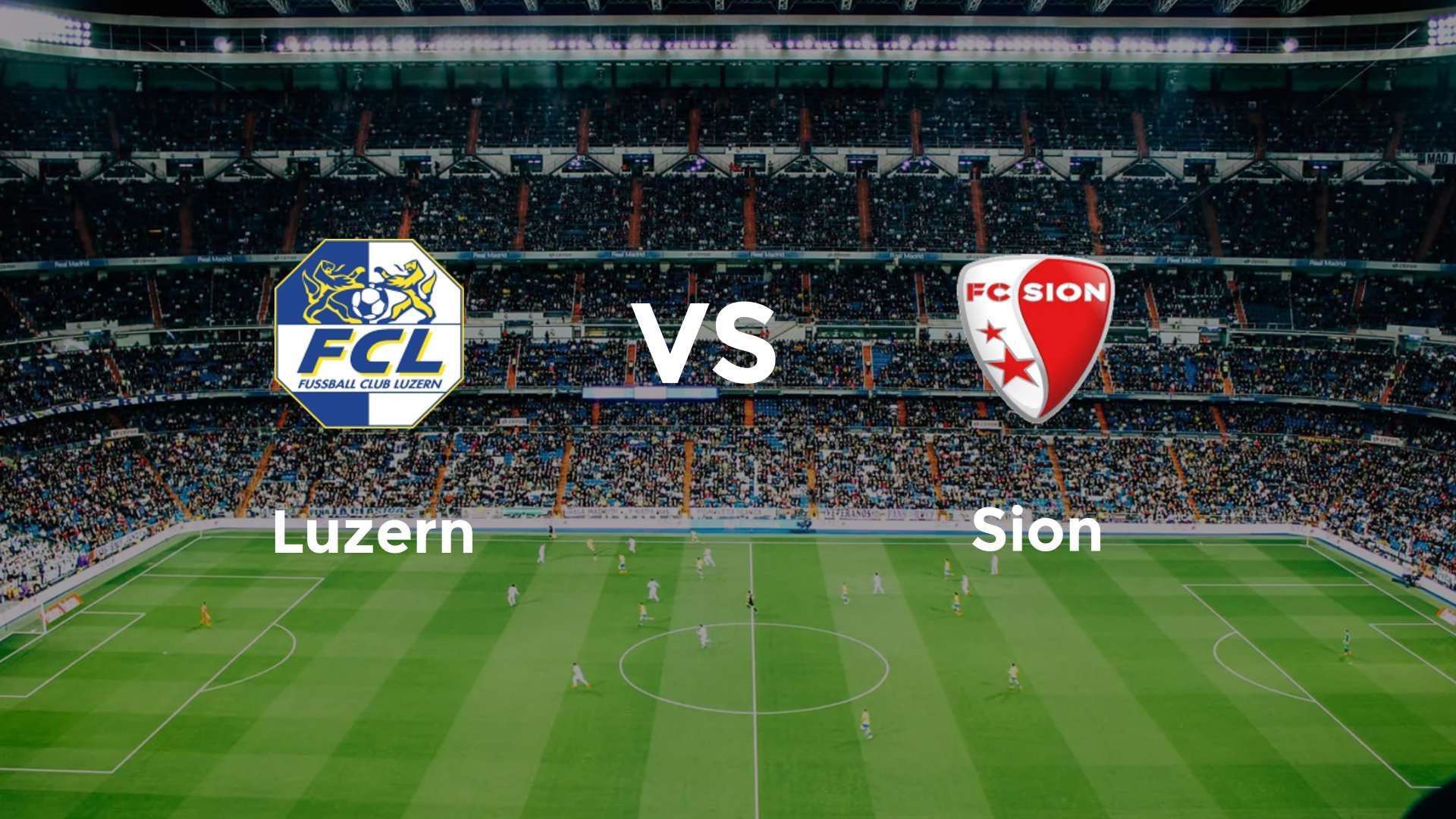 Luzern vs Sion
