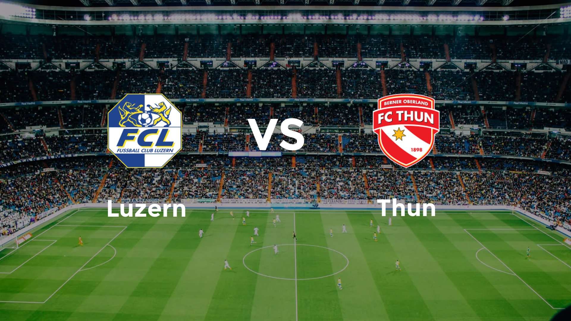 Luzern vs Thun
