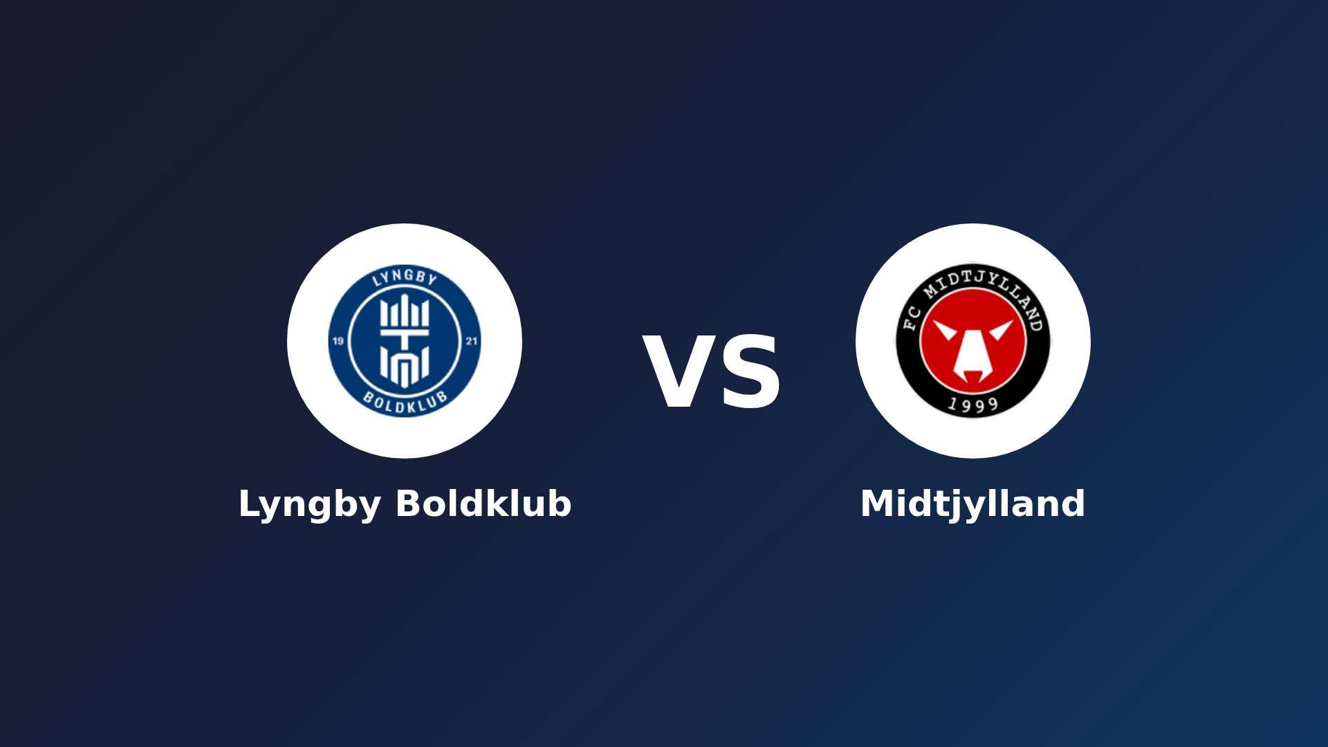 Lyngby Boldklub vs FC Midtjylland