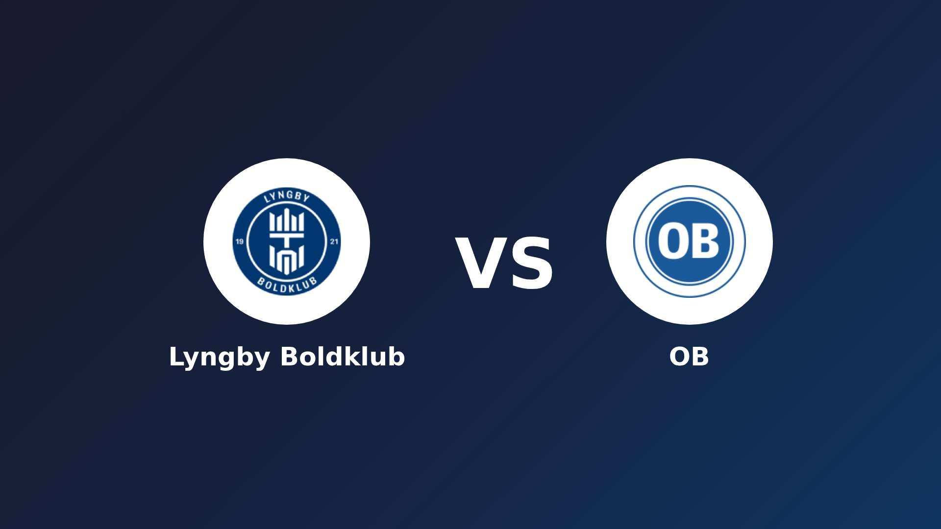Lyngby Boldklub vs Odense BK