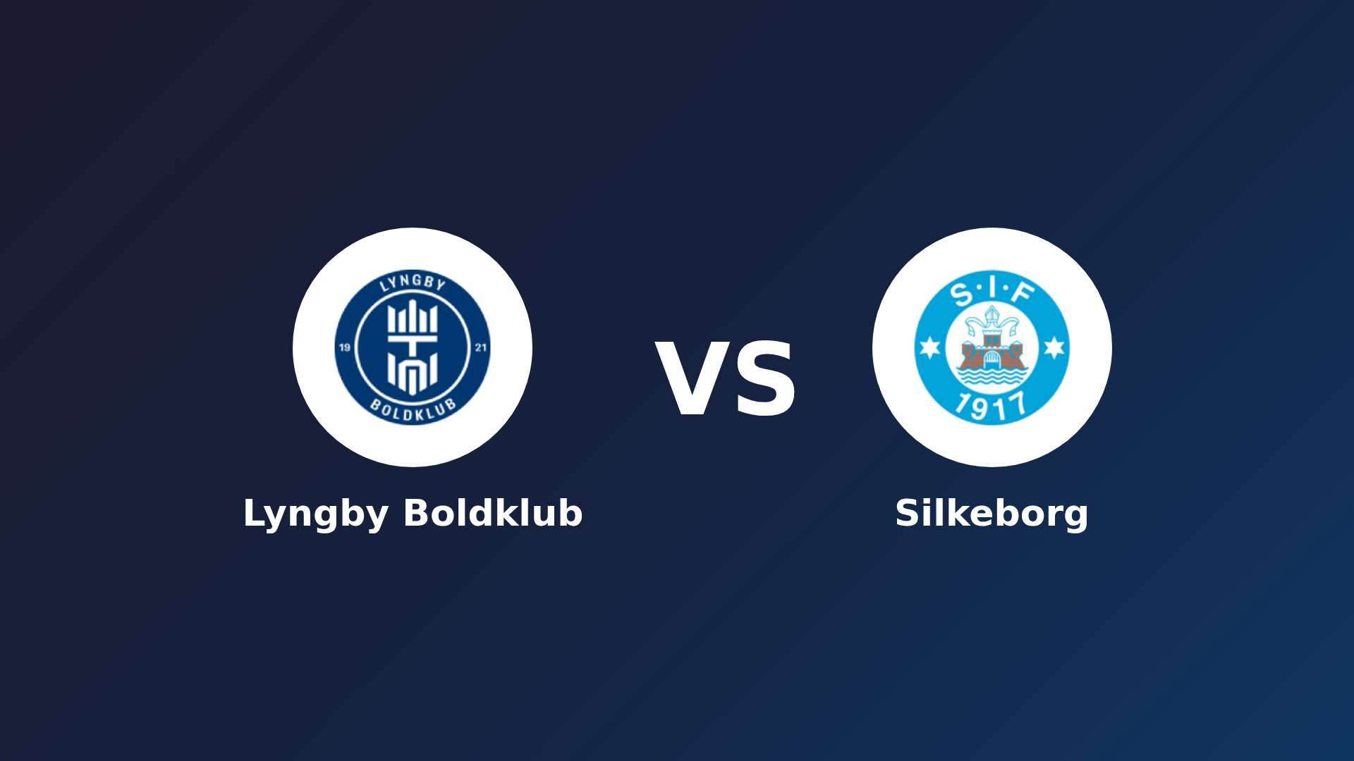 Lyngby Boldklub vs Silkeborg IF