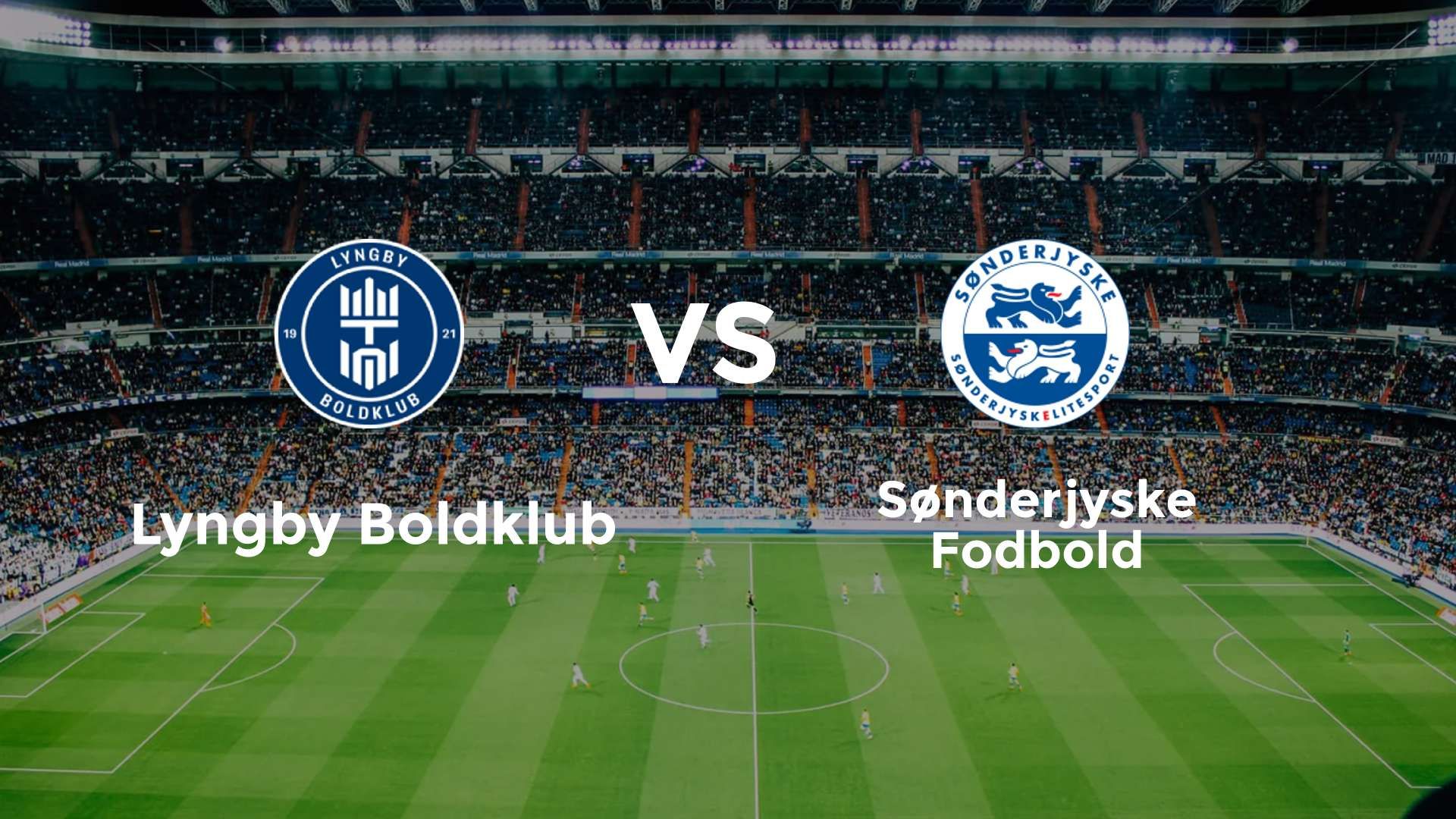 Lyngby Boldklub vs Sønderjyske Fodbold
