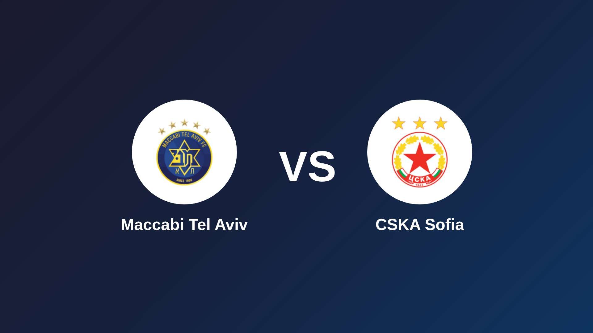 Maccabi Tel Aviv vs CSKA Sofia