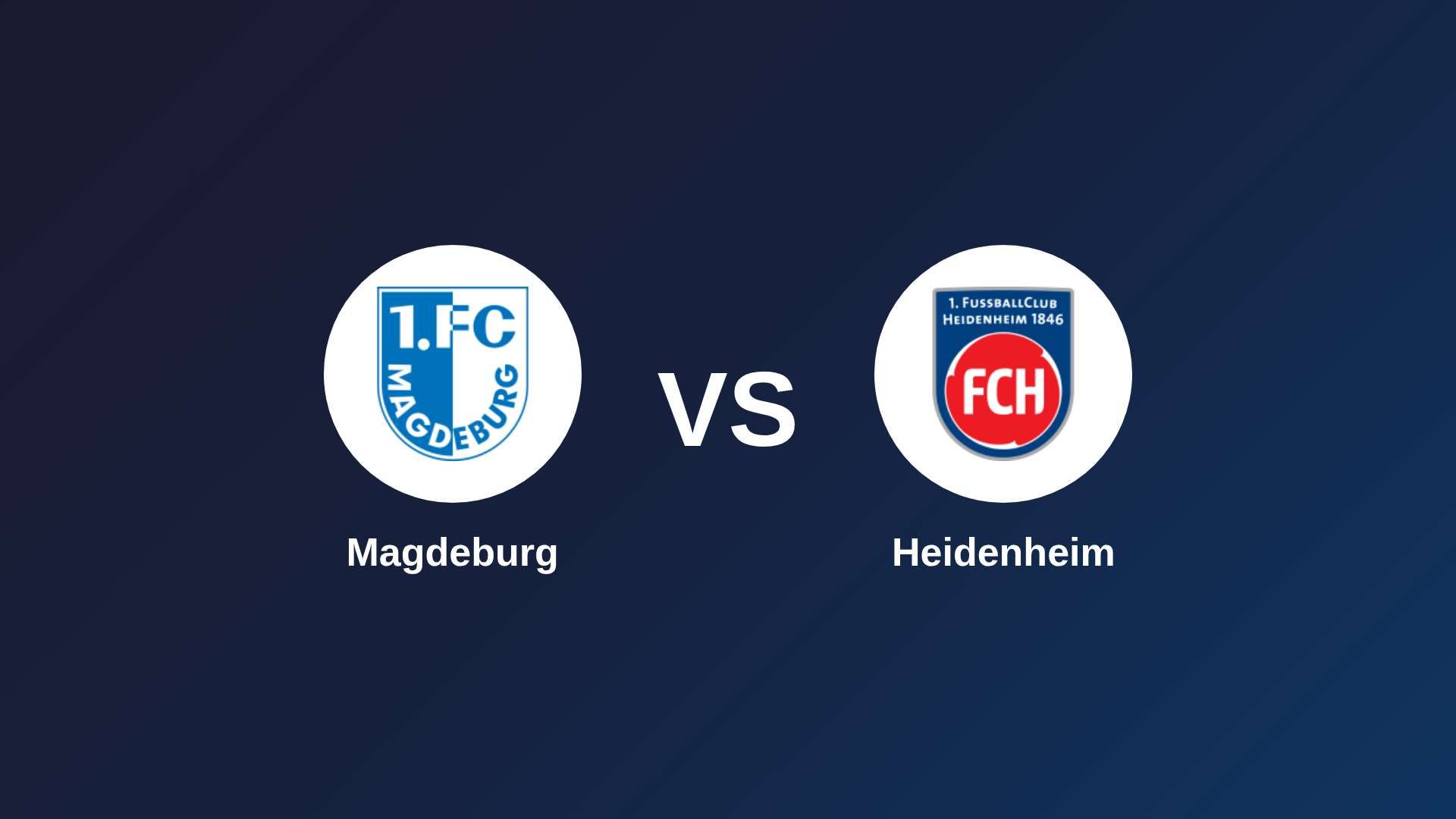 Magdeburg vs Heidenheim