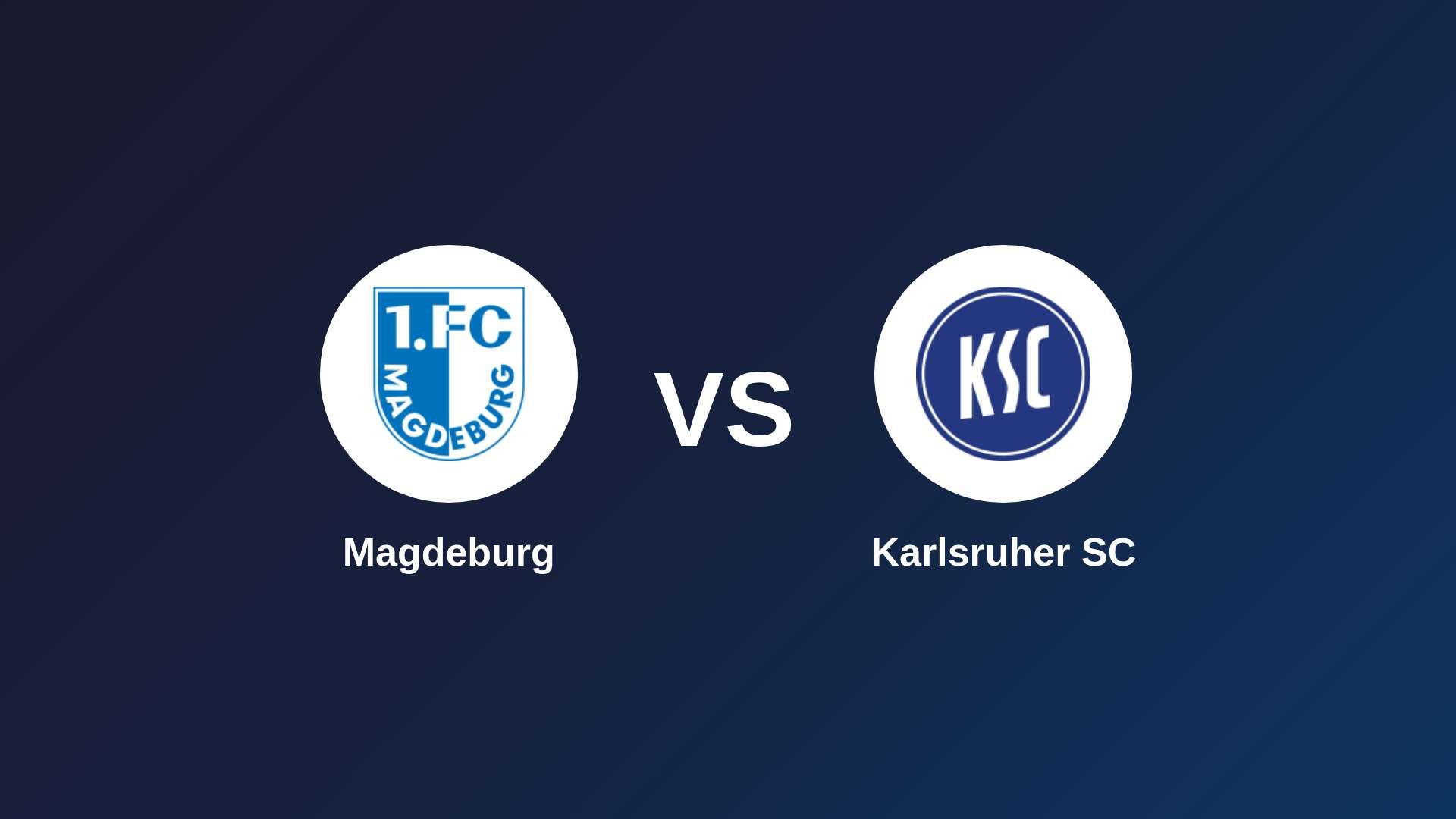 Magdeburg vs Karlsruher SC