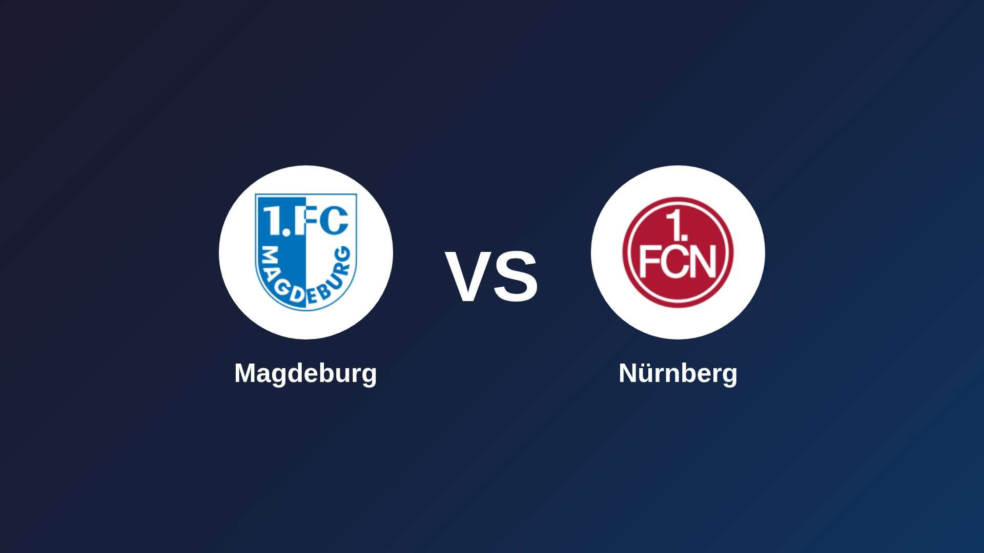 Magdeburg vs Nürnberg
