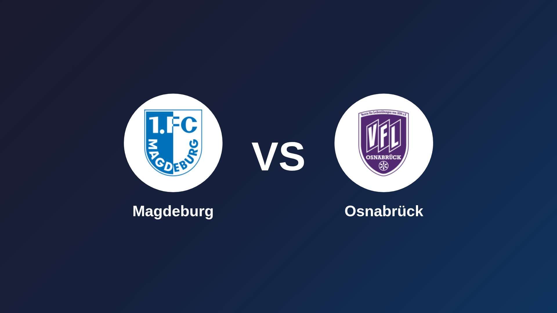 Magdeburg vs Osnabrück