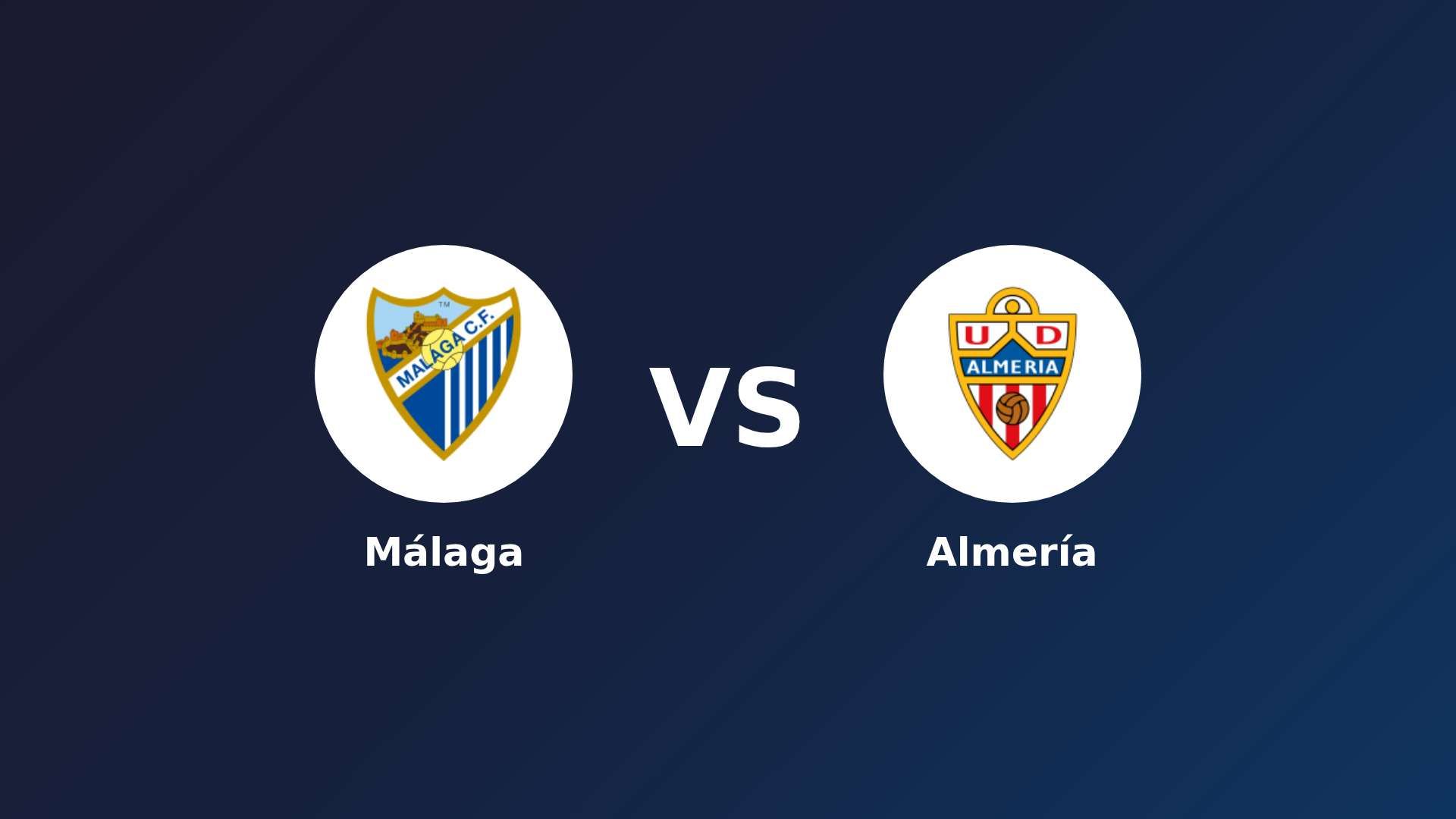 Málaga vs Almería