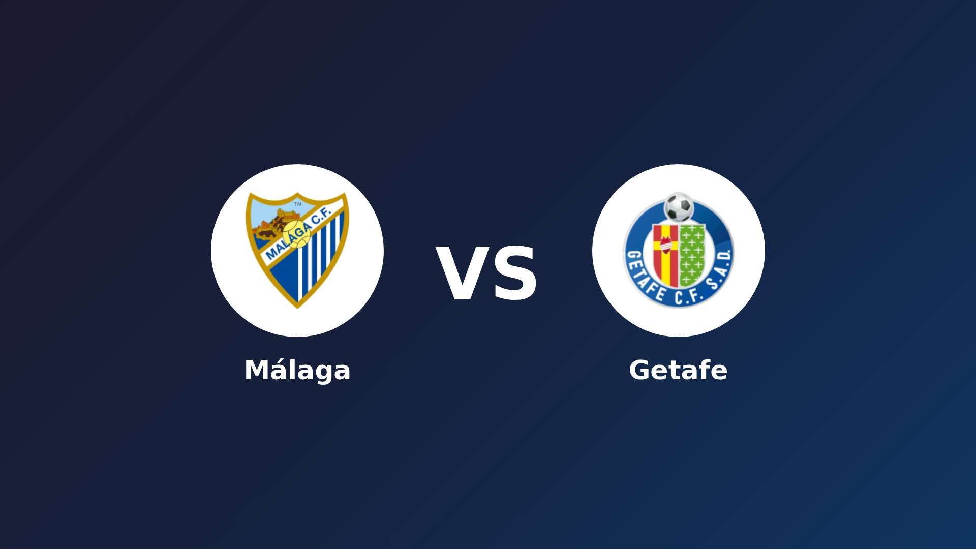 Málaga vs Getafe