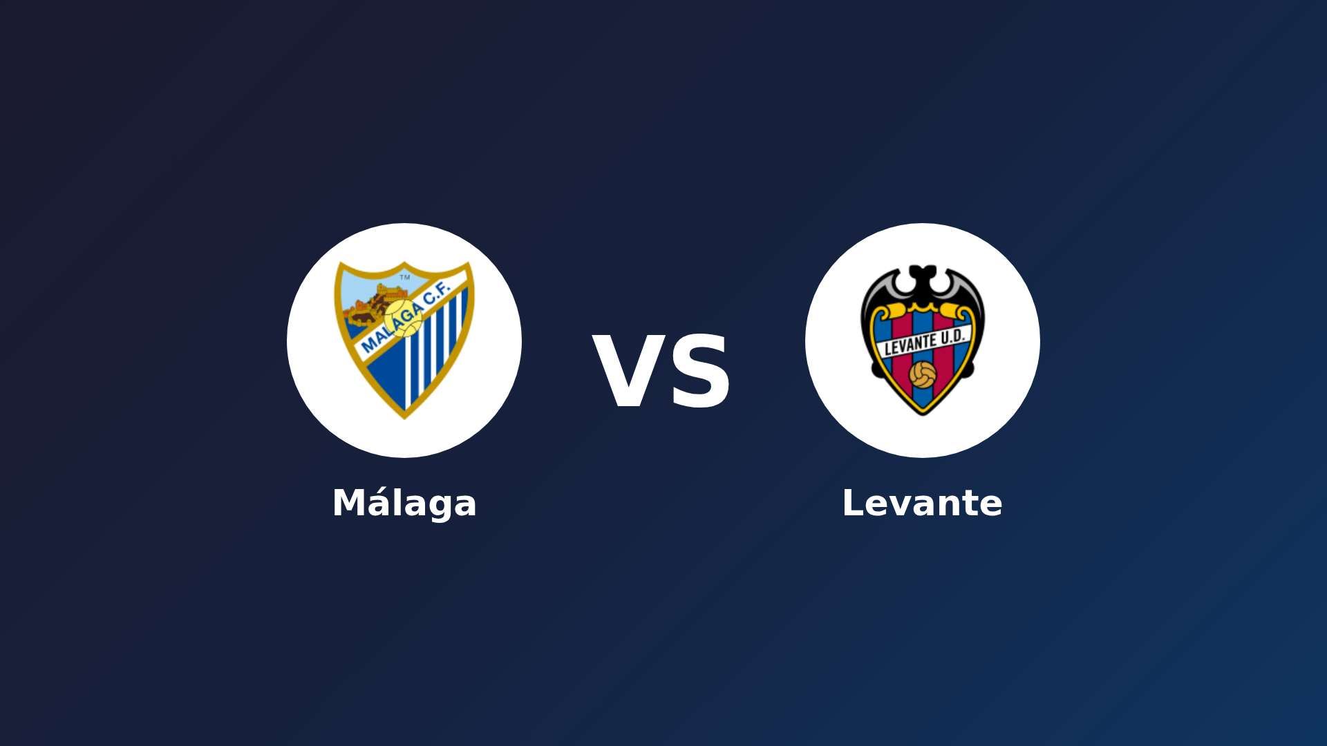 Málaga vs Levante
