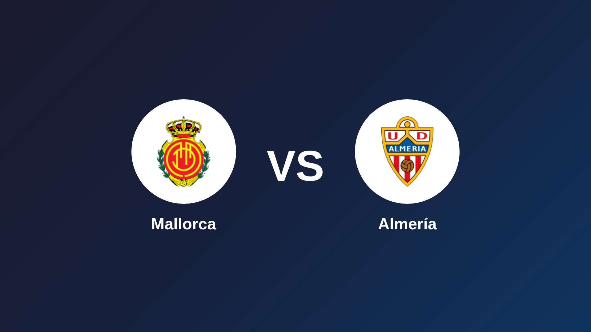Mallorca vs Almería