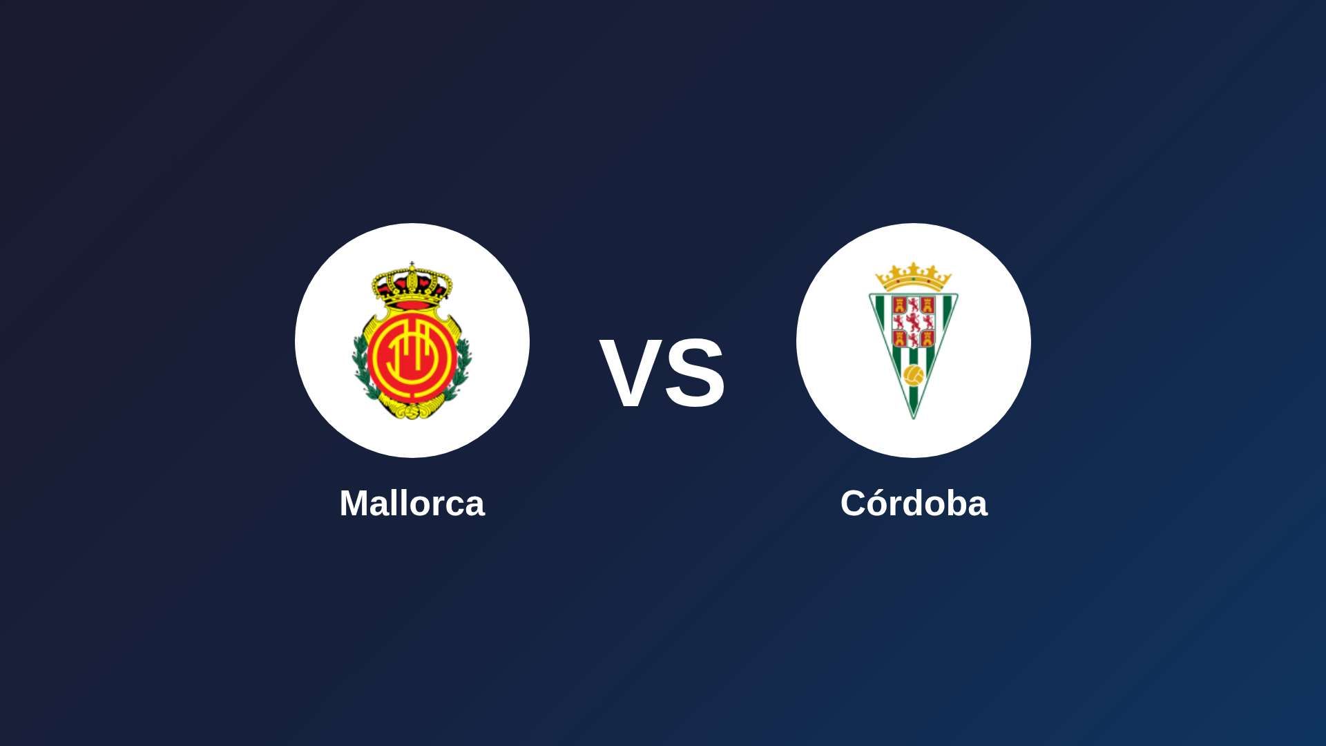 Mallorca vs Córdoba