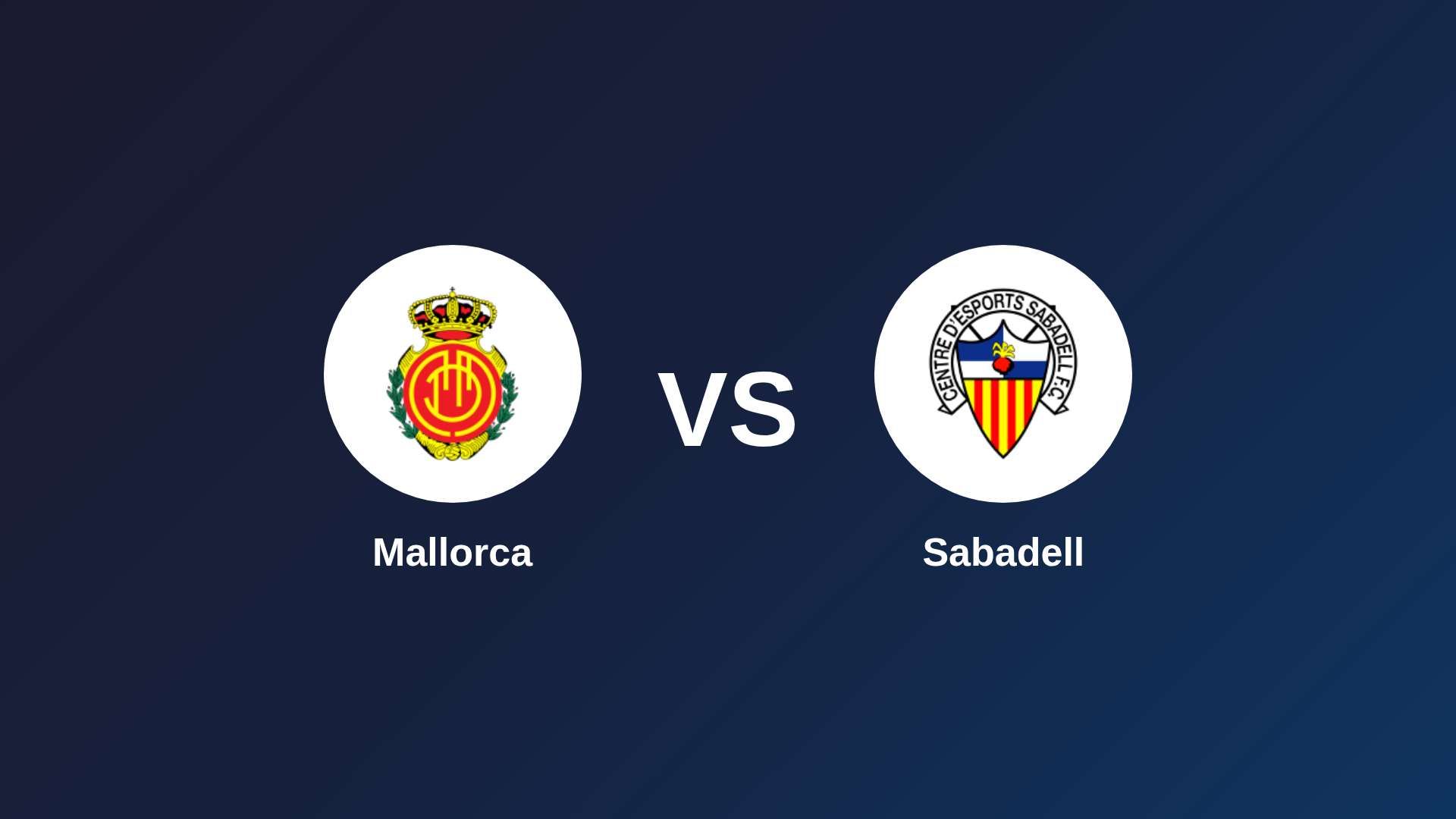 Mallorca vs Sabadell