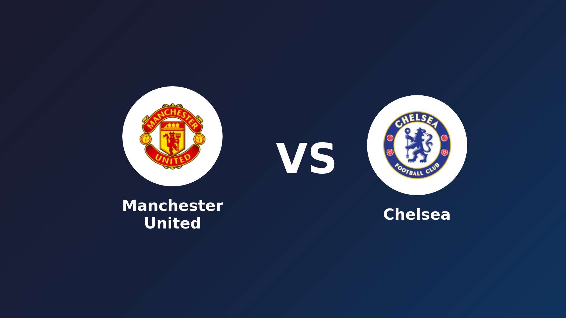 Manchester United vs Chelsea