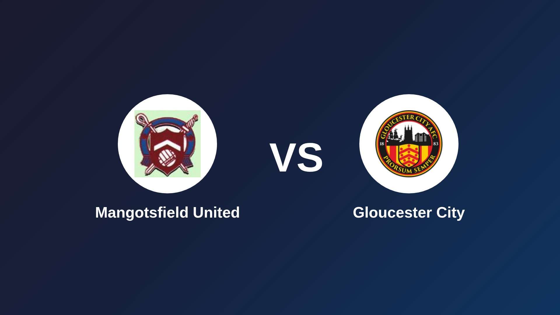 Mangotsfield United vs Gloucester City