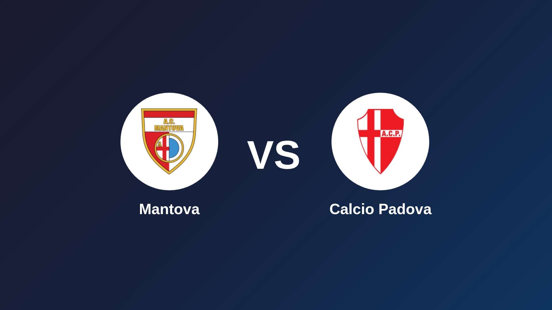 Mantova vs Calcio Padova