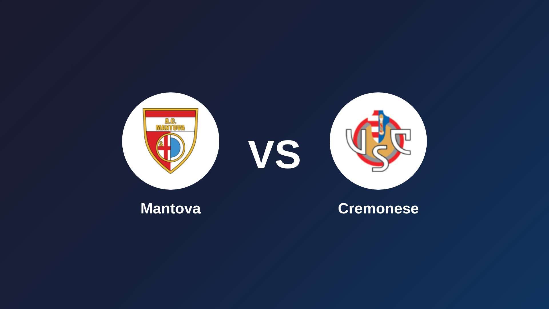 Mantova vs Cremonese