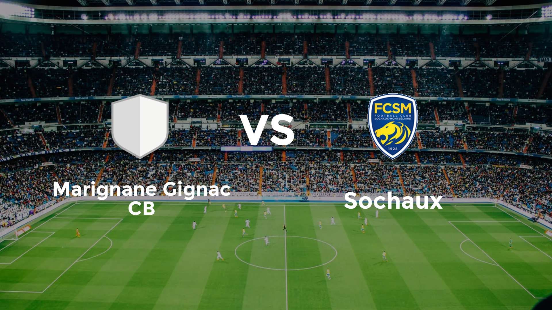 Marignane Gignac CB vs Sochaux