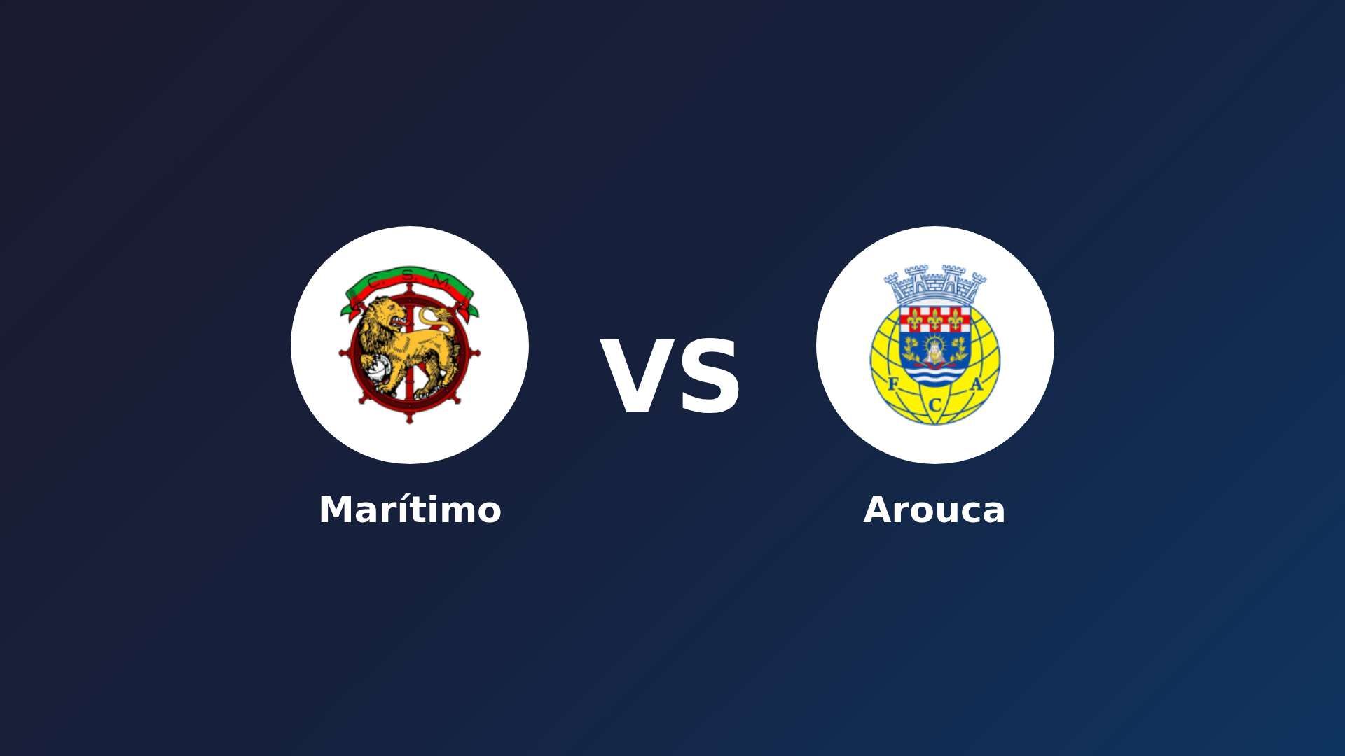 Marítimo vs Arouca