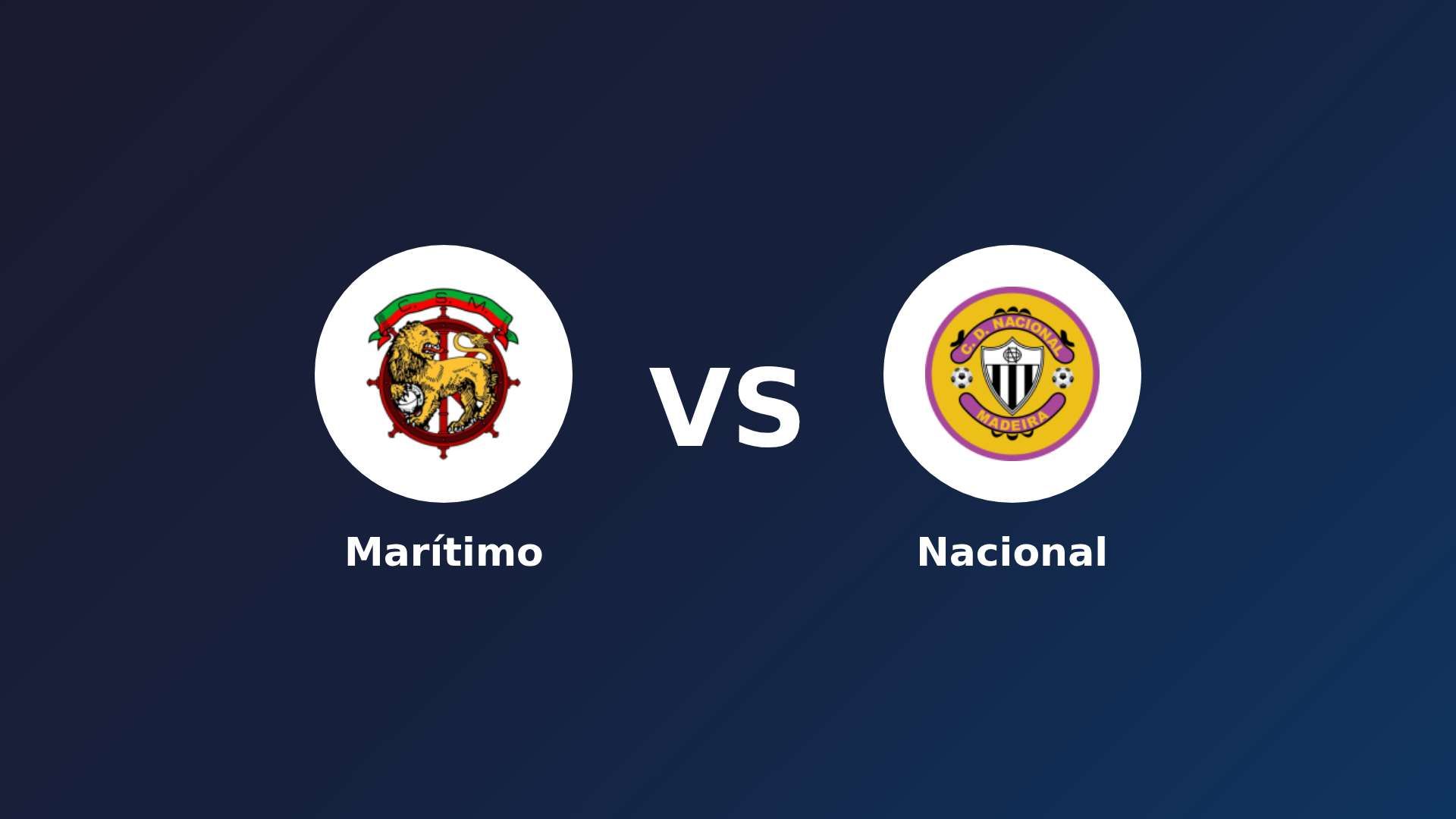 Marítimo vs Nacional