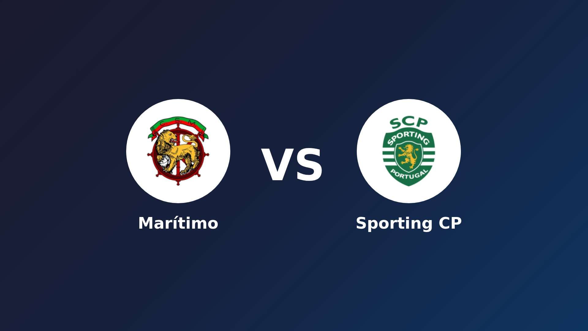 Marítimo vs Sporting CP