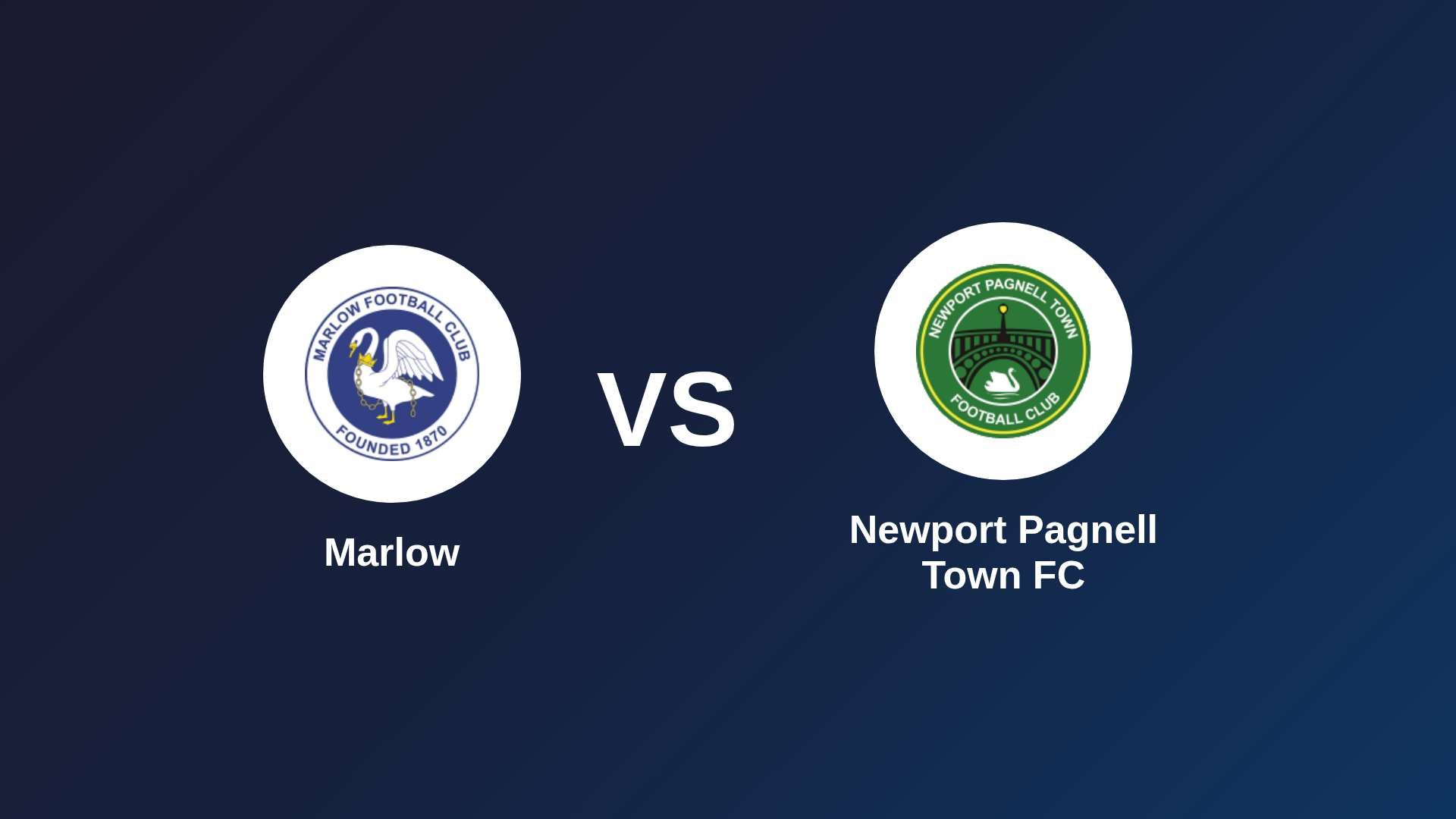 Marlow vs Newport Pagnell Town FC