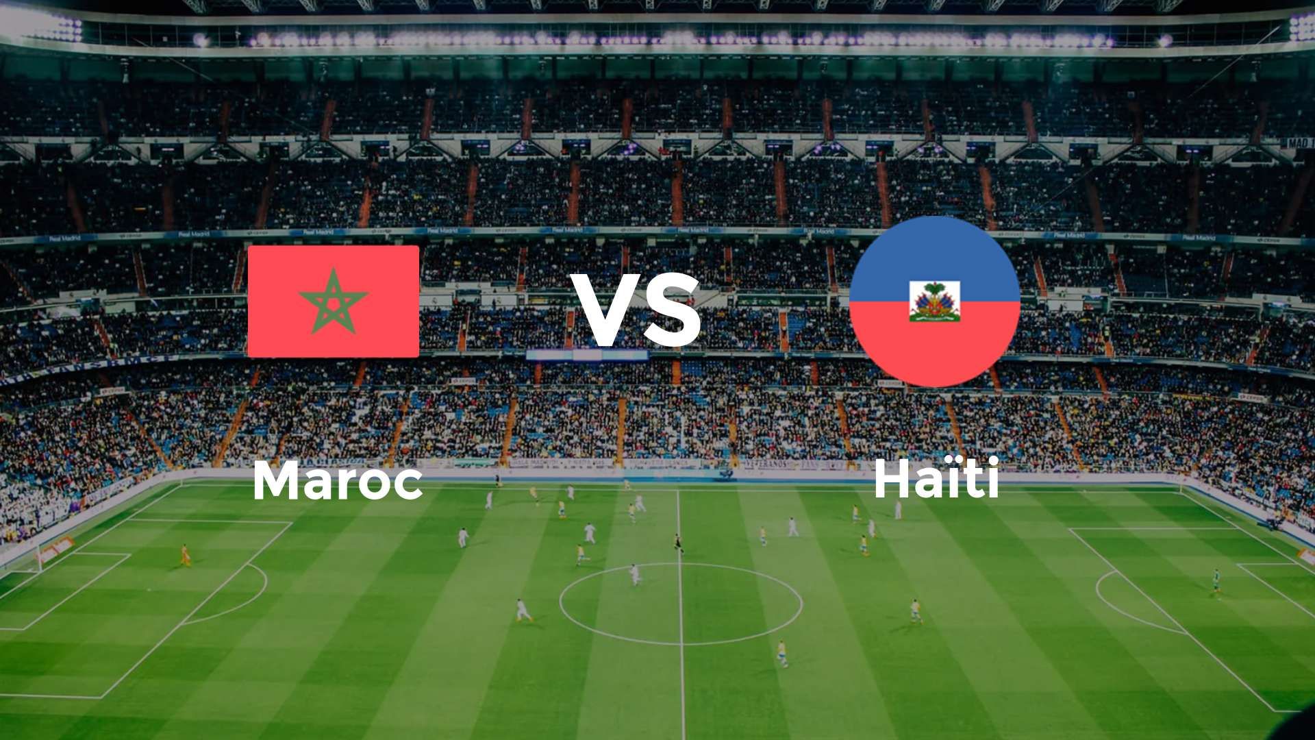 Maroc vs Haïti