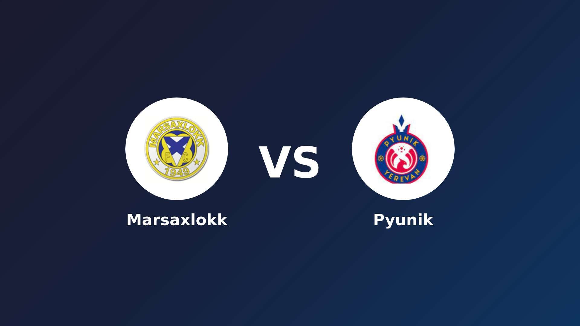 Marsaxlokk vs Pyunik